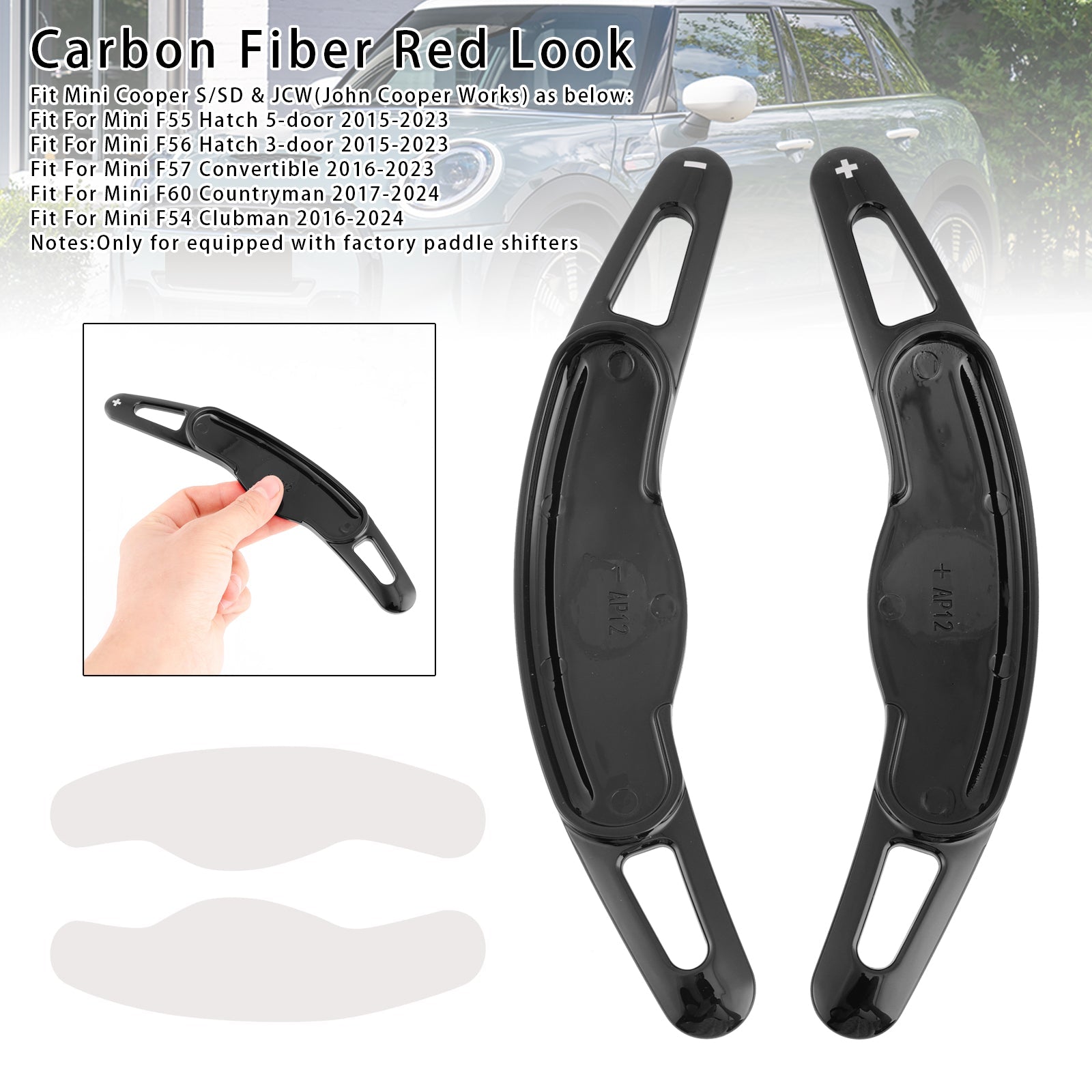 Steering Wheel Paddle Shifter Extension For Mini F54 F55 F56 F57 F60 2014-2022