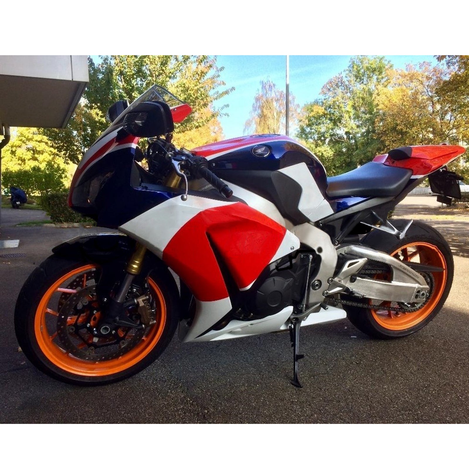 هوندا CBR1000RR 2012-2016 الهدايا المجمعة هيكل السيارة البلاستيك ABS