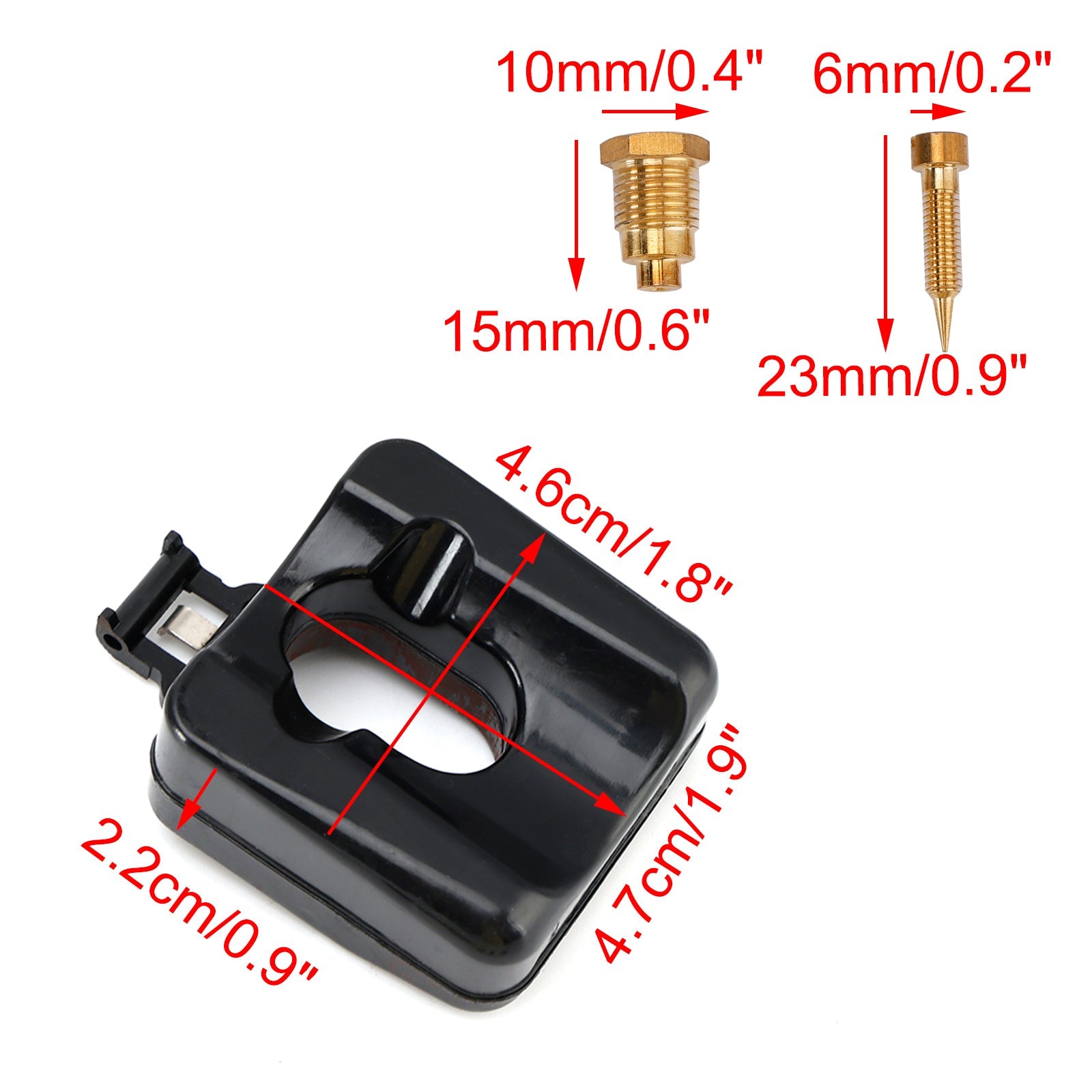 Fuel Pump Repair Kit fit for Yamaha 40HP & 50HP 2-Stroke Outboard Carburetors
