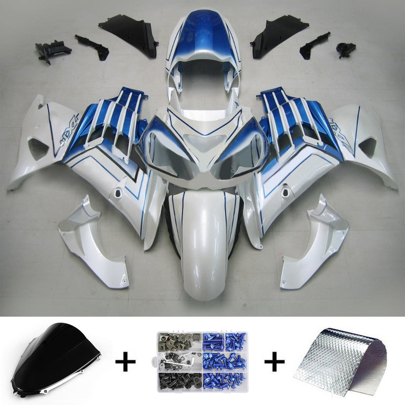 كاواساكي ZX14R ZZR1400 2012-2022 Fairing Kit هيكل السيارة