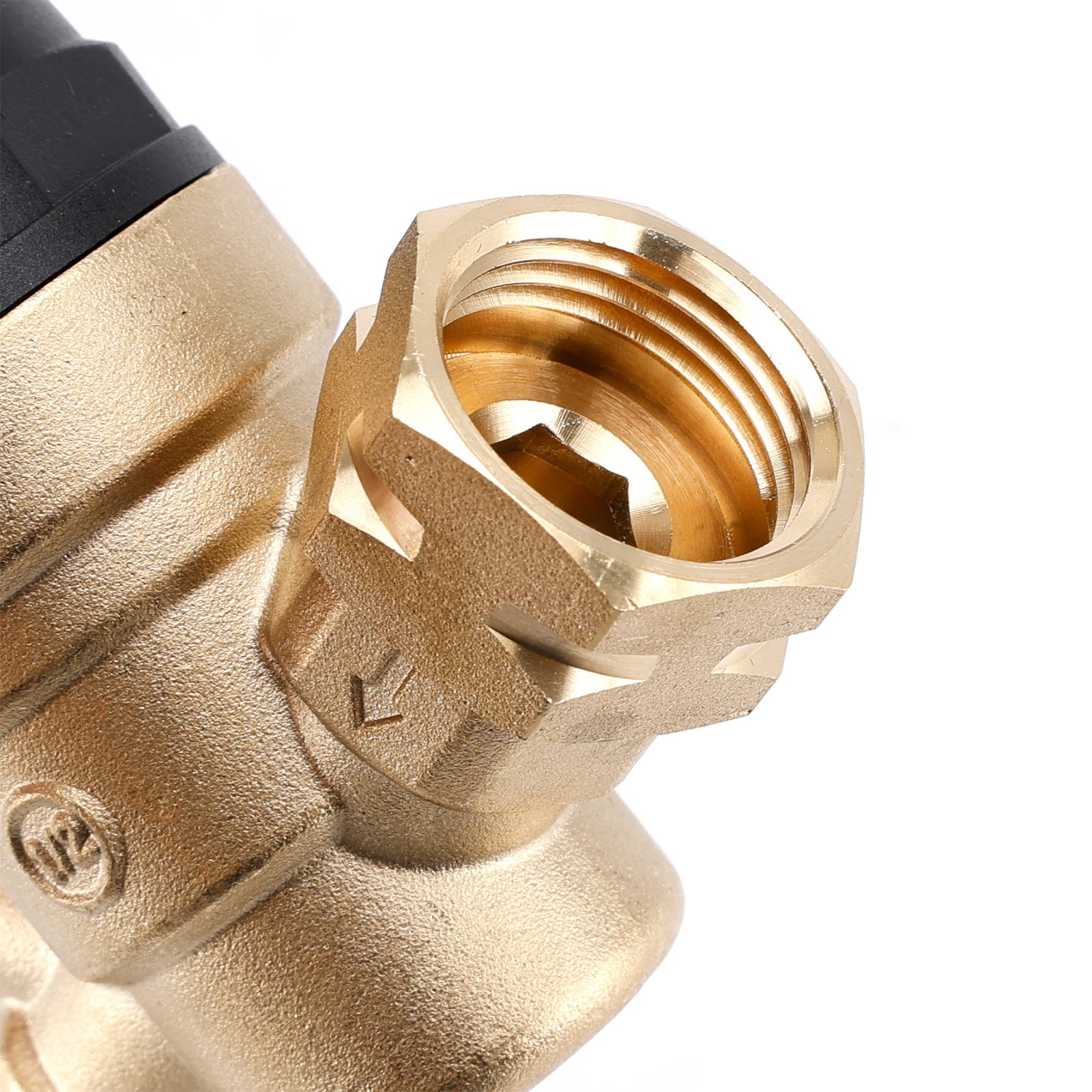 RV Water Pressure Regulator For RV Camper. Brass Lead-Free Adjustable