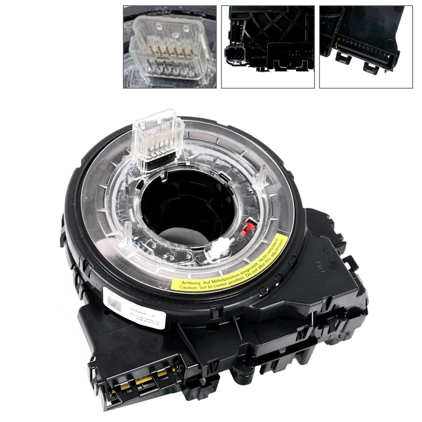 2012-2018 Audi A6 Allroad 4GH, 4GJ 3.0 quattro Spiral Cable Angle Sensor Assembly 8 PINS 4H0953568K