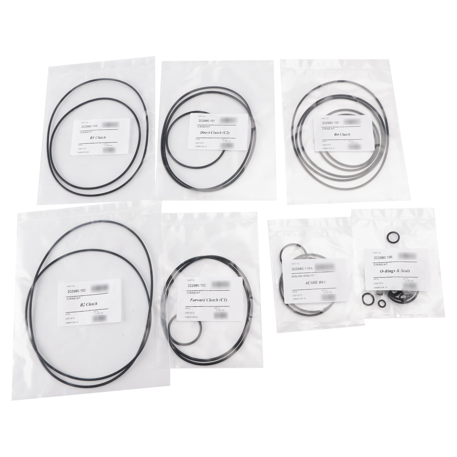 For Toyota Prado 2.7L Auto Transmission Master Rebuild Kit Seal AC60F AC60E