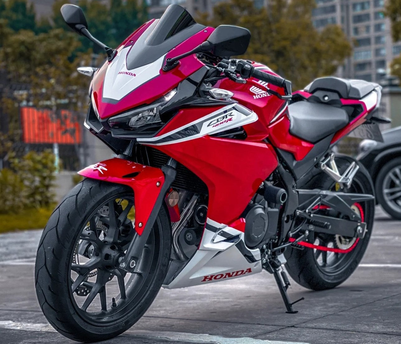 مجموعة هدايا هوندا CBR400R 2022 من اموتوبارت هيكل السيارة بلاستيك ABS