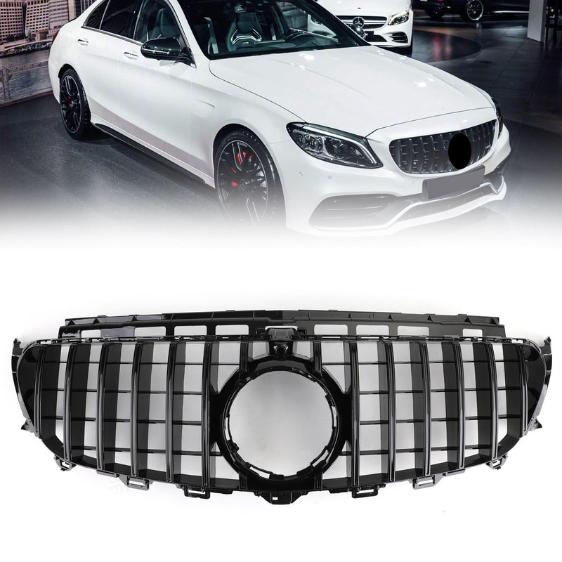 Front Grill Grille W/ CAMERA Fit Mercedes Benz W213 E-Class AMG 2016-2019