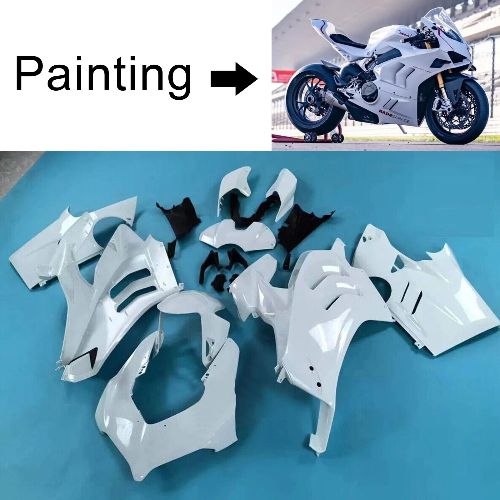 Ducati Panigale V4/V4S 22-24 V4SP/V4R 23-24 Fairing Kit Bodywork