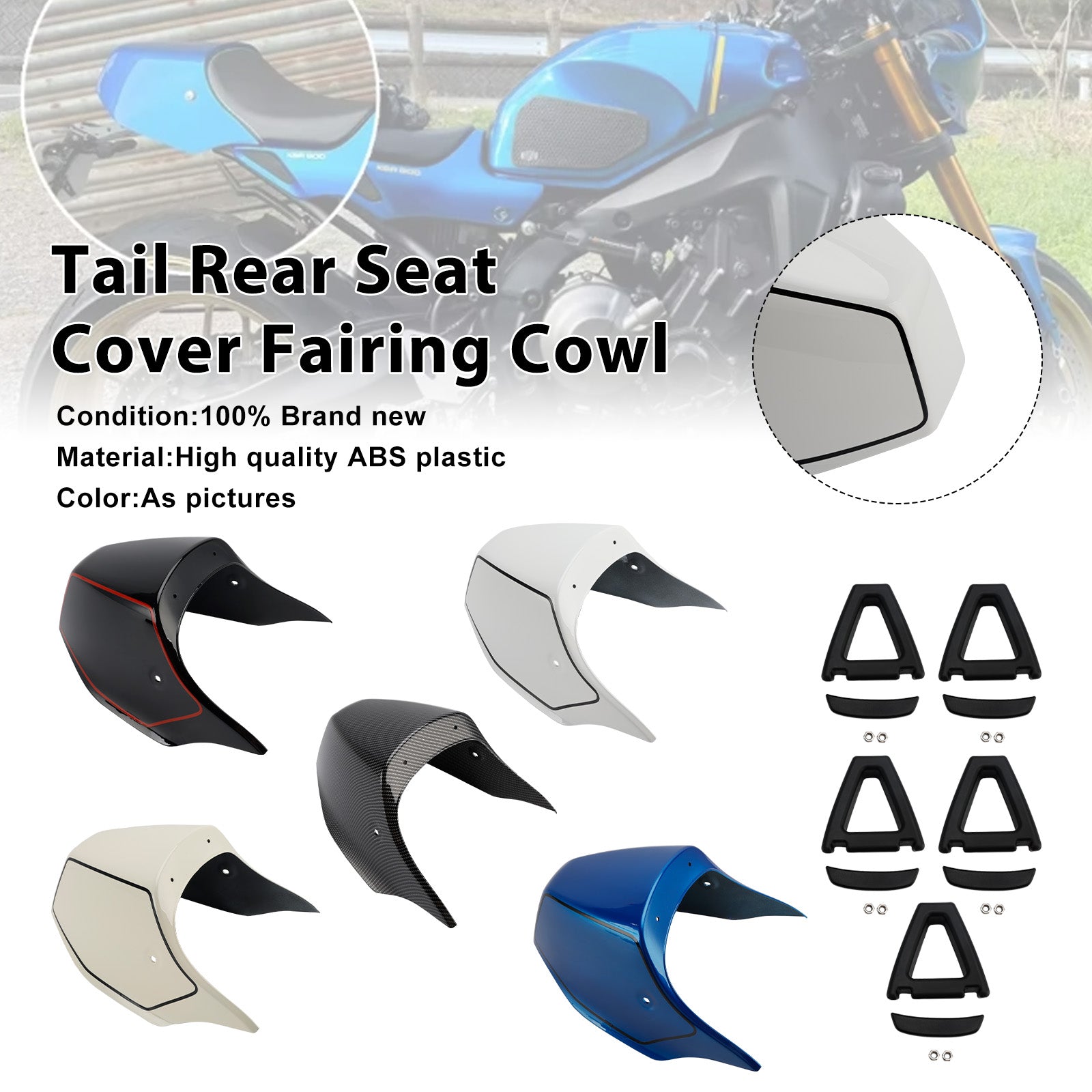 2022-2025 Yamaha XSR900 Rear Tail Pillion Seat Fairing Cover