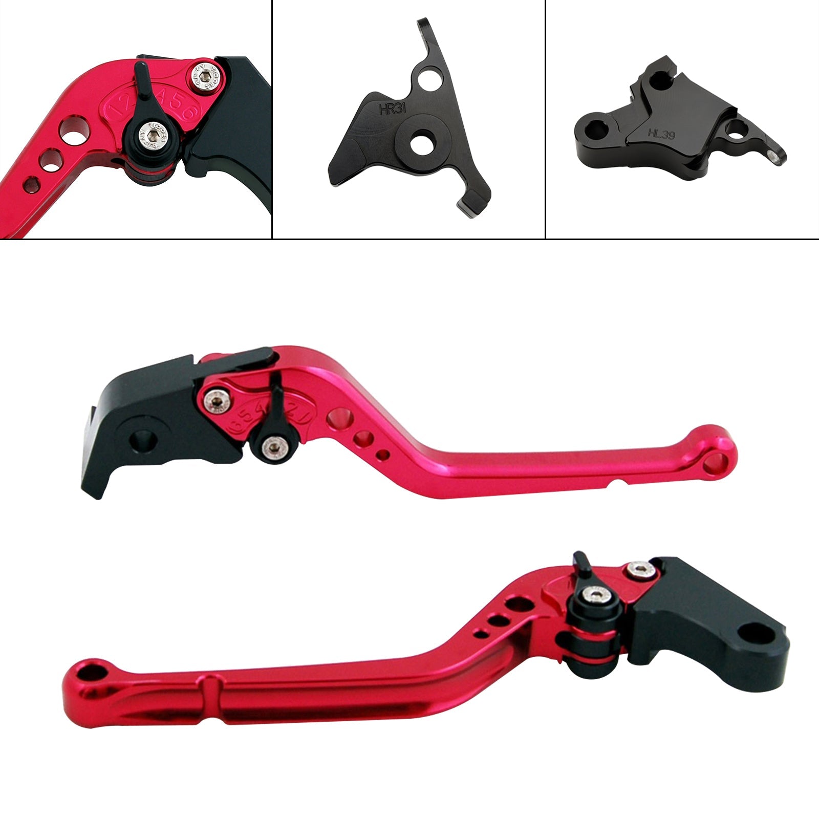 Long Clutch Brake Lever fit for CFMOTO 450SS 450SR 21-23 450NK 23-24