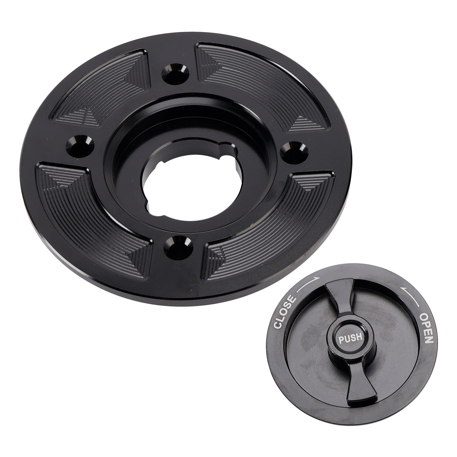 BILLET QUICK-TURN FUEL GAS CAP FOR KAWASAKI KLX230/R Z650 Z650RS Z900 2017-2025