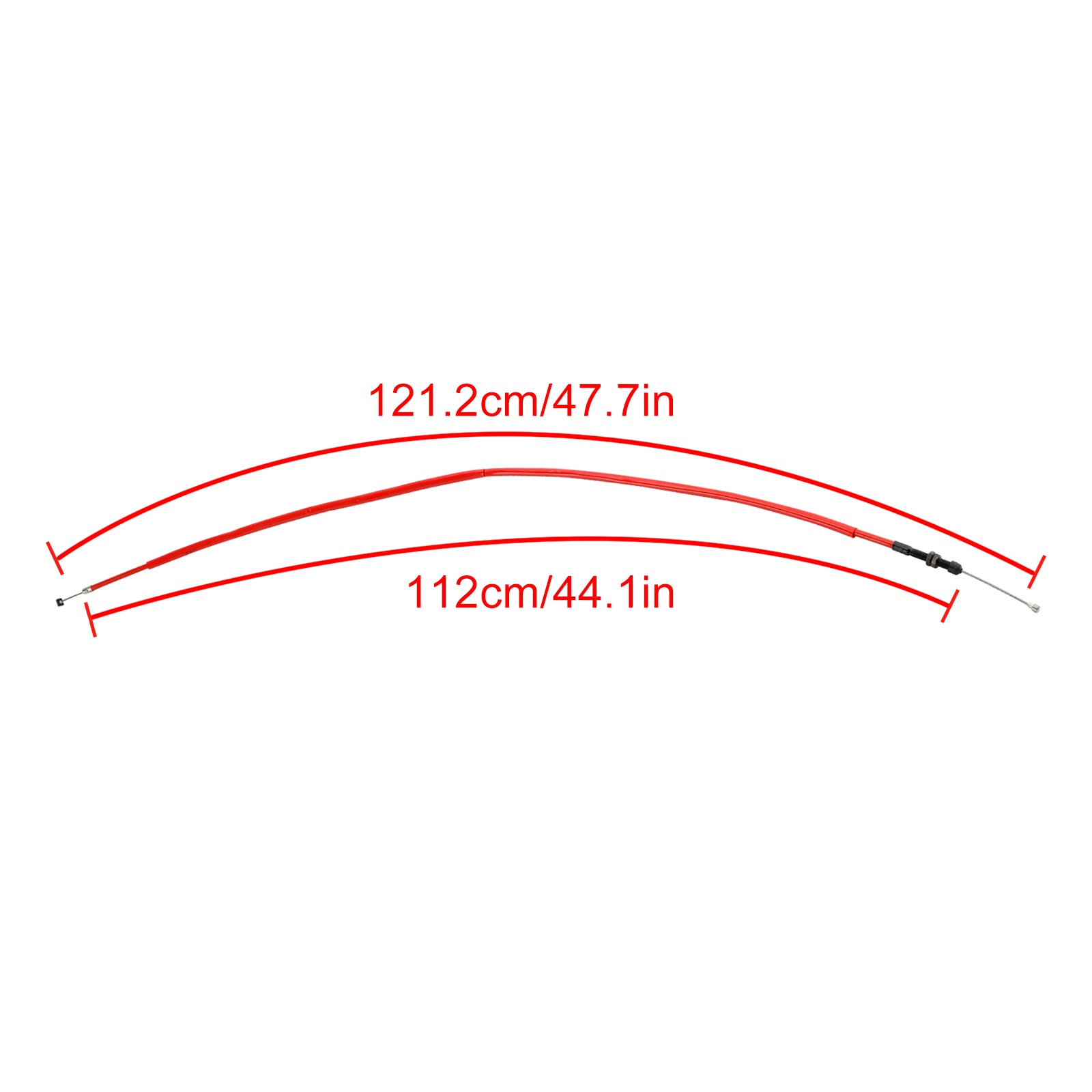 2017-2024 Yamaha R6 Motorcycle Clutch Cable Replacement Red