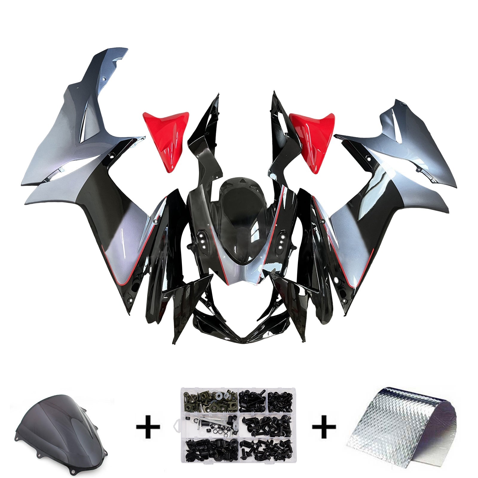 Injection Fairing Kit Bodywork Plastic ABS For Suzuki GSXR 600/750 2011-2025 K11