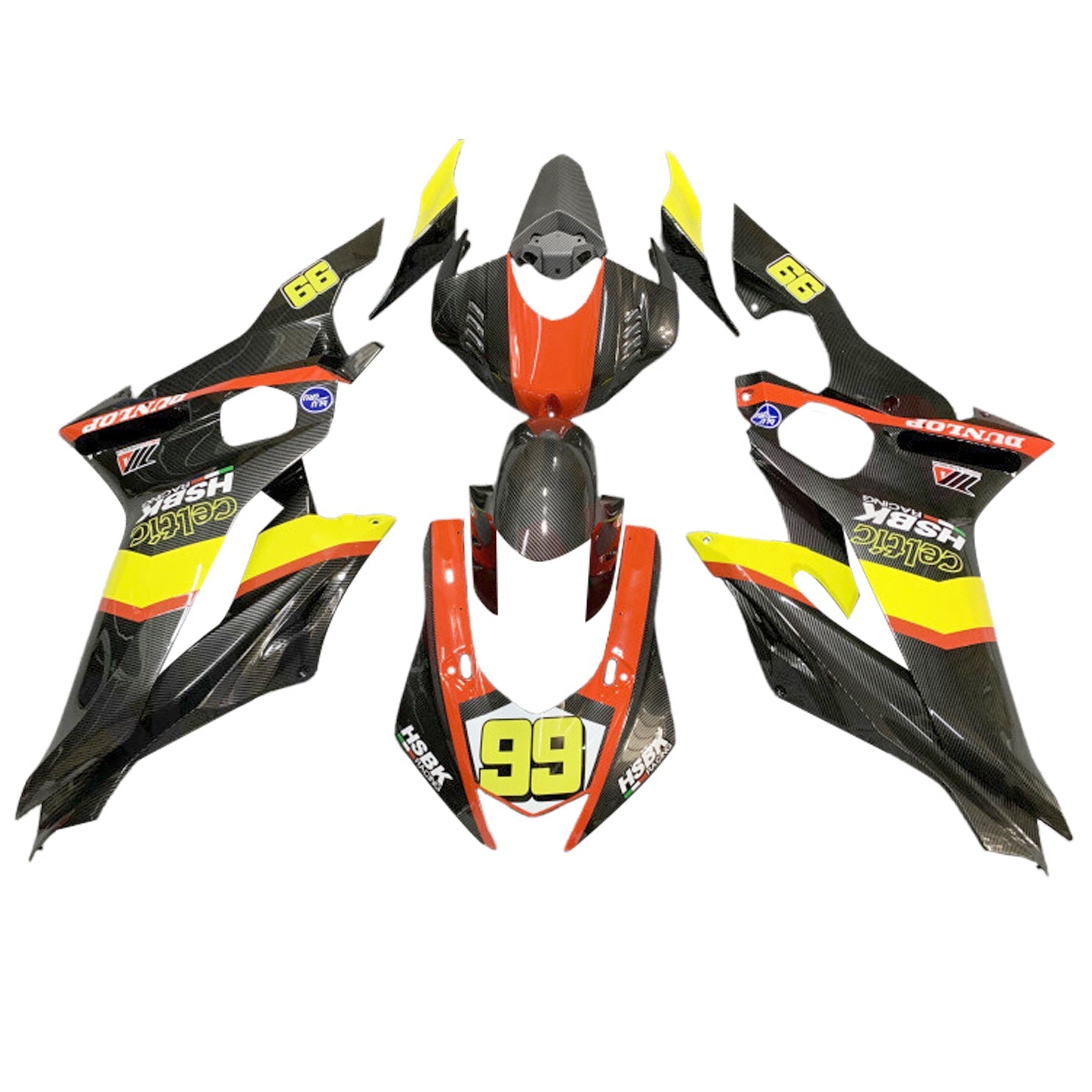 Yamaha YZF-R6 2017-2023 Fairing Kit Bodywork Plastic ABS