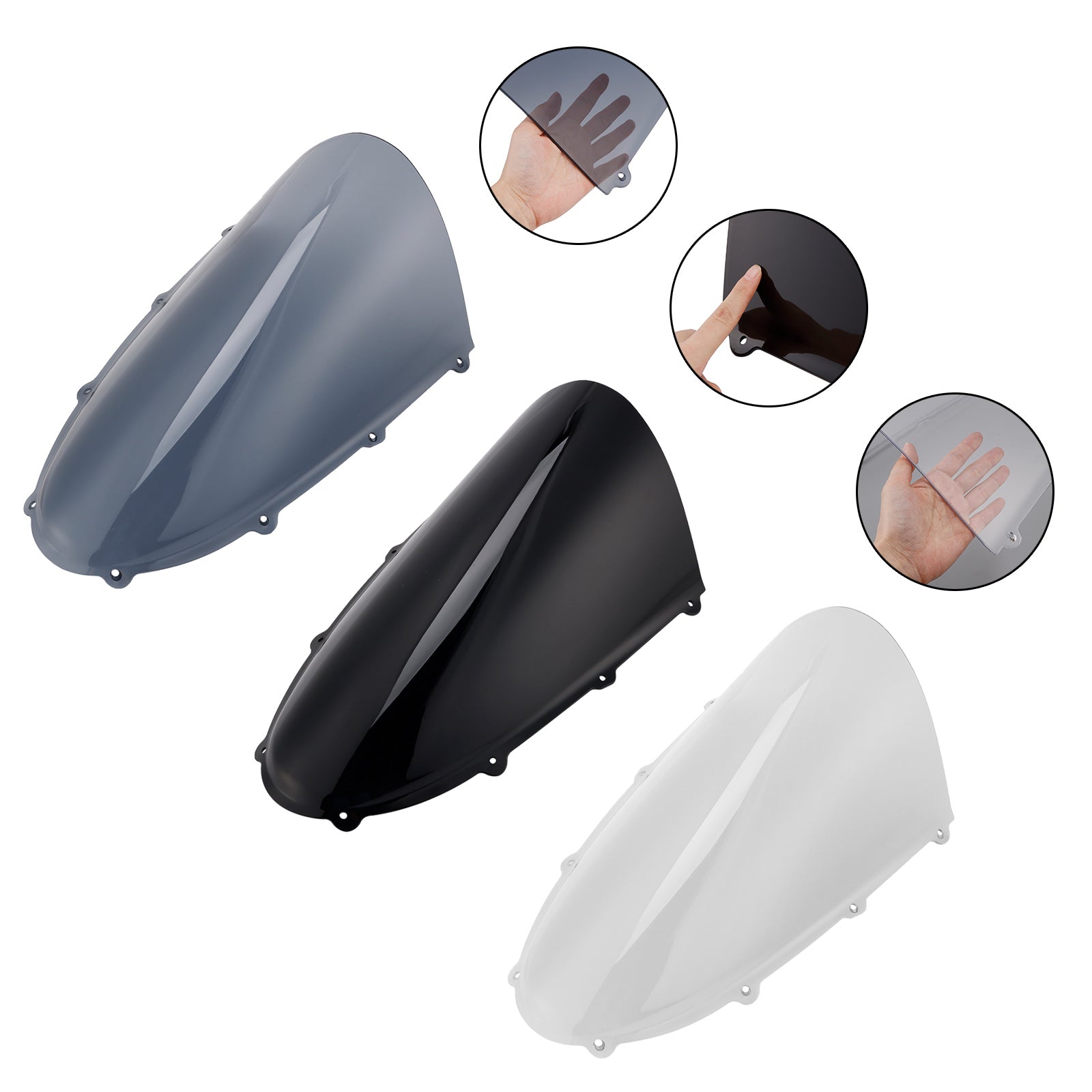 2025- DUCATI Panigale V4/S ABS Plastic Windshield Windscreen