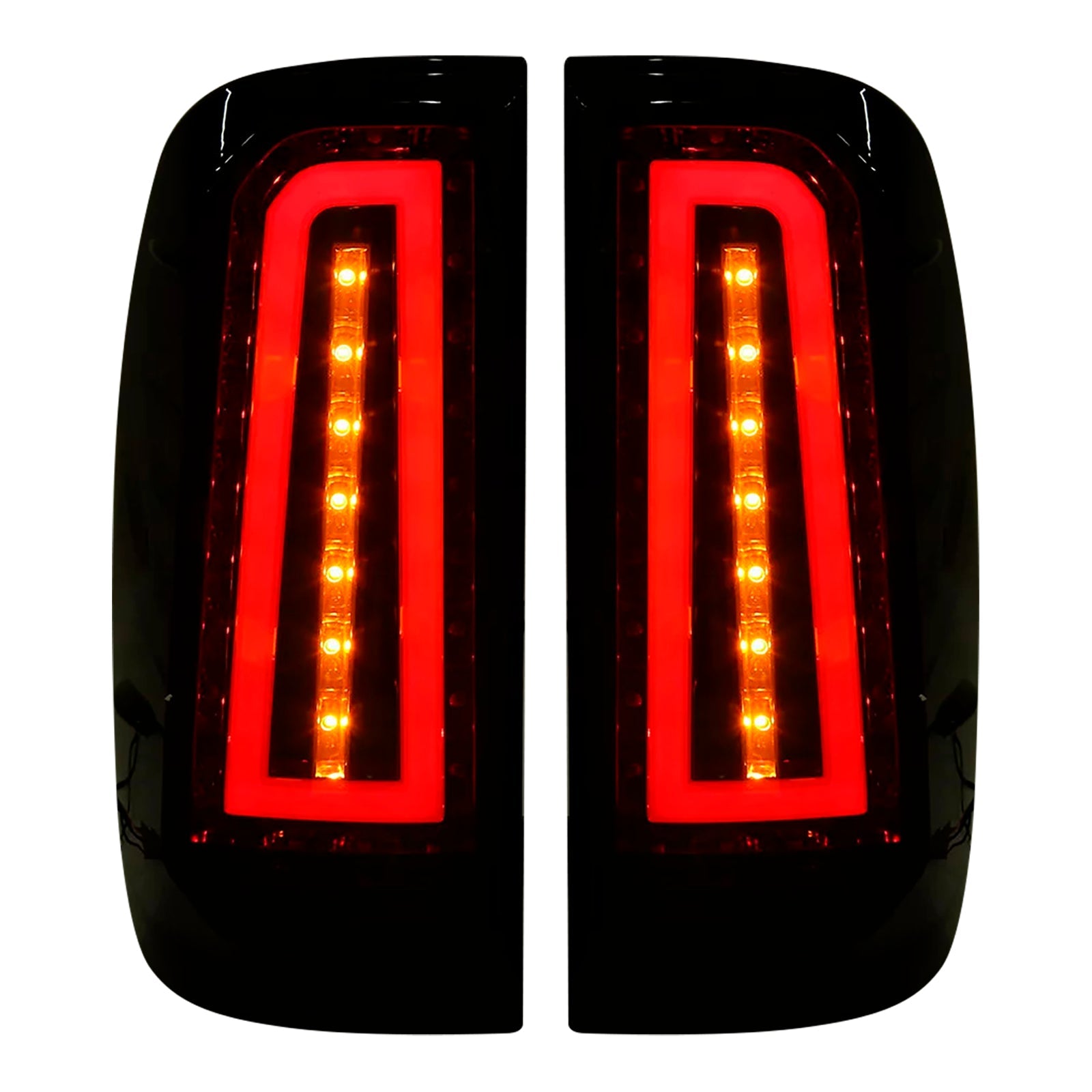 2012-2014 Toyota Hilux Vigo KUN26 SR SR5 Workmate Rear LED Tail Light Lamp Pair Smoke
