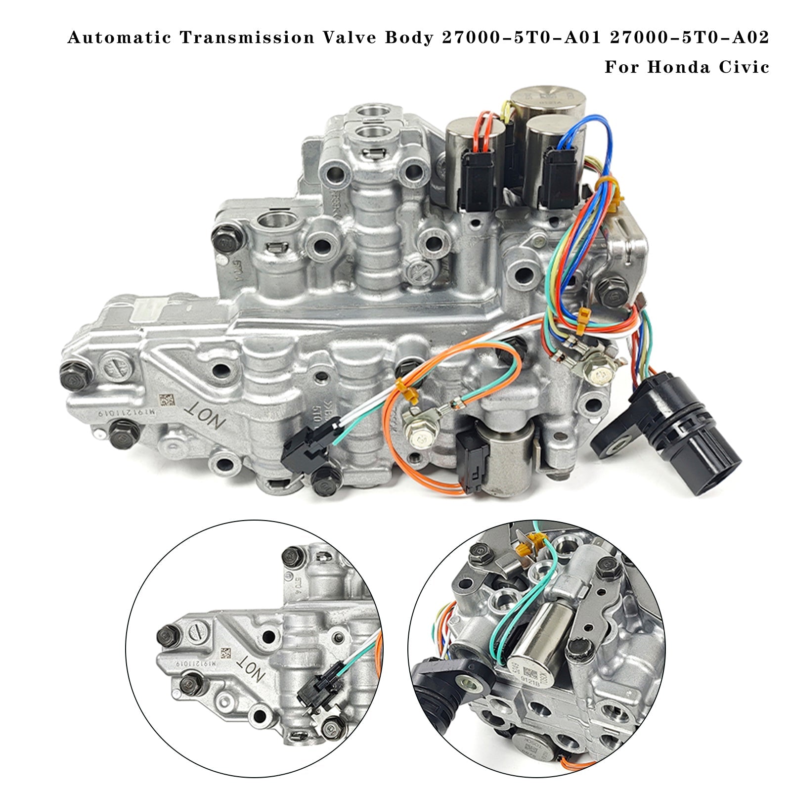 혼다 시빅용 자동 변속기 밸브 바디 27000-5T0-A01 27000-5T0-A02