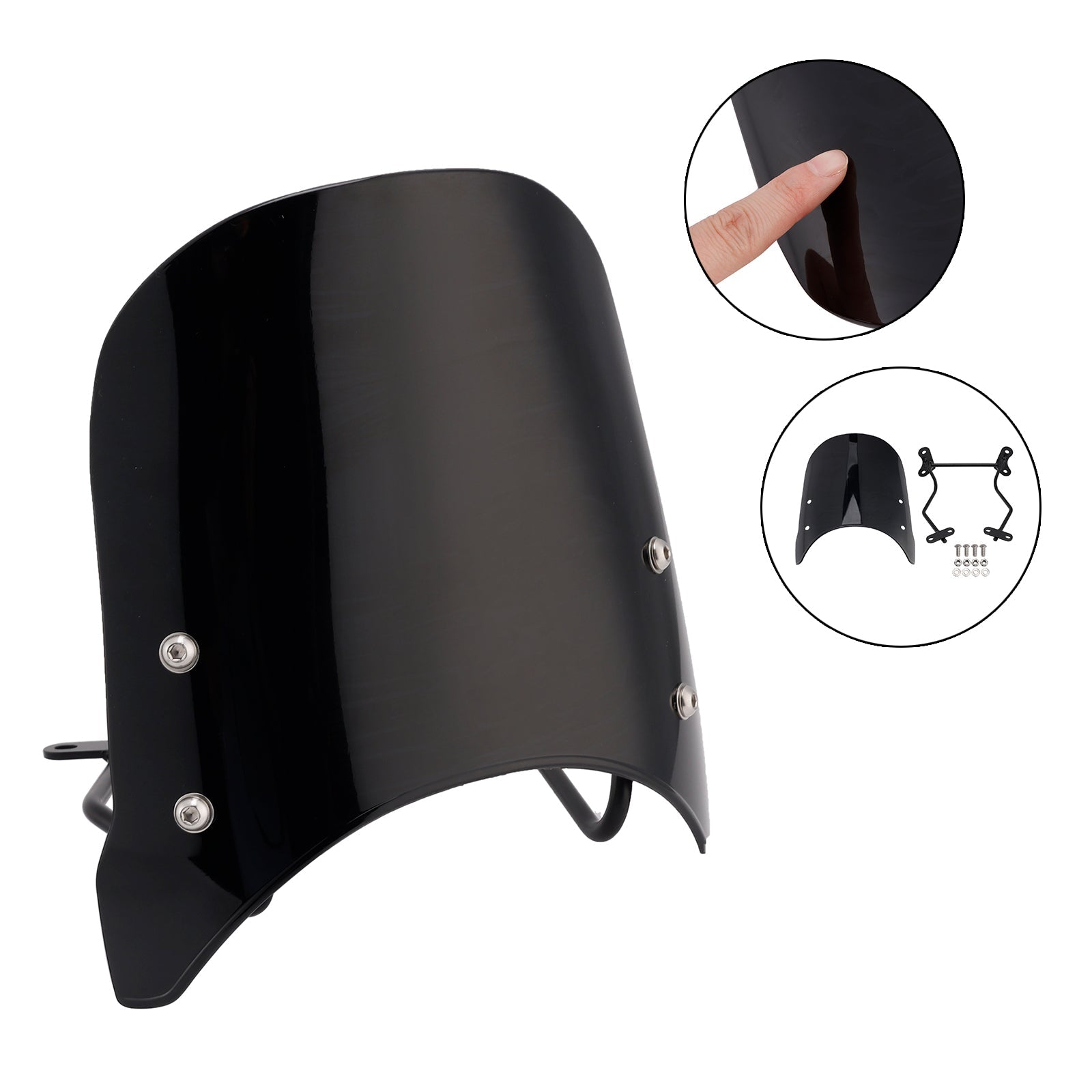 Windshield WindScreen fit for BMW R nineT Scrambler 2014-2024 Pure 2017-2024