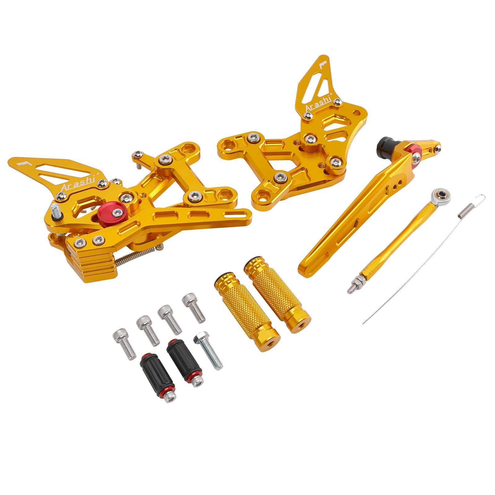 2021-2025 Honda CBR1000RR-R SP Racing Adjustable Rearsets Foot Pegs