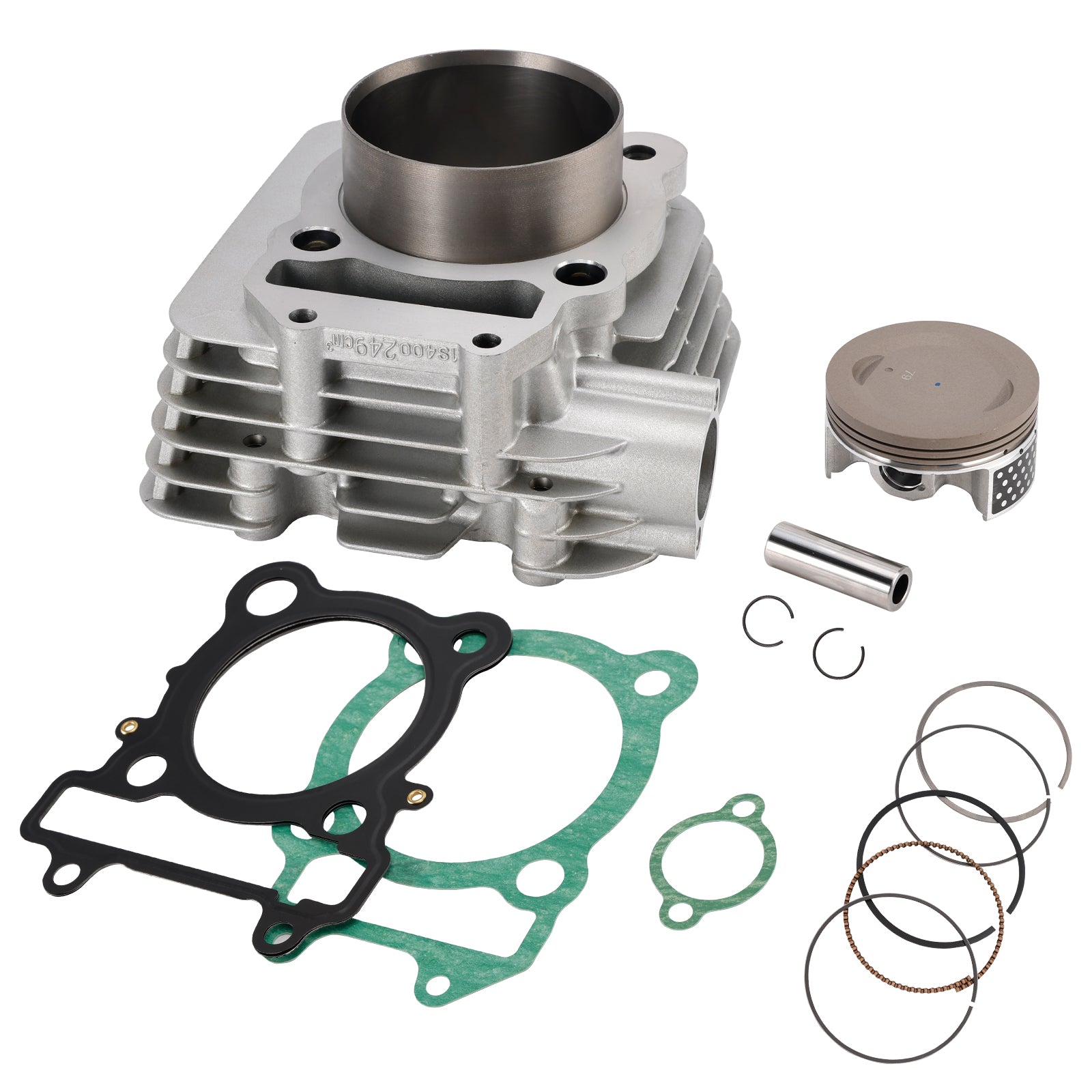 2008-2013 Yamaha RAPTOR 250 YFM250R Cylinder Jug Barrrel Piston Gasket Kit 300CC 4D3-11311-01 Generic