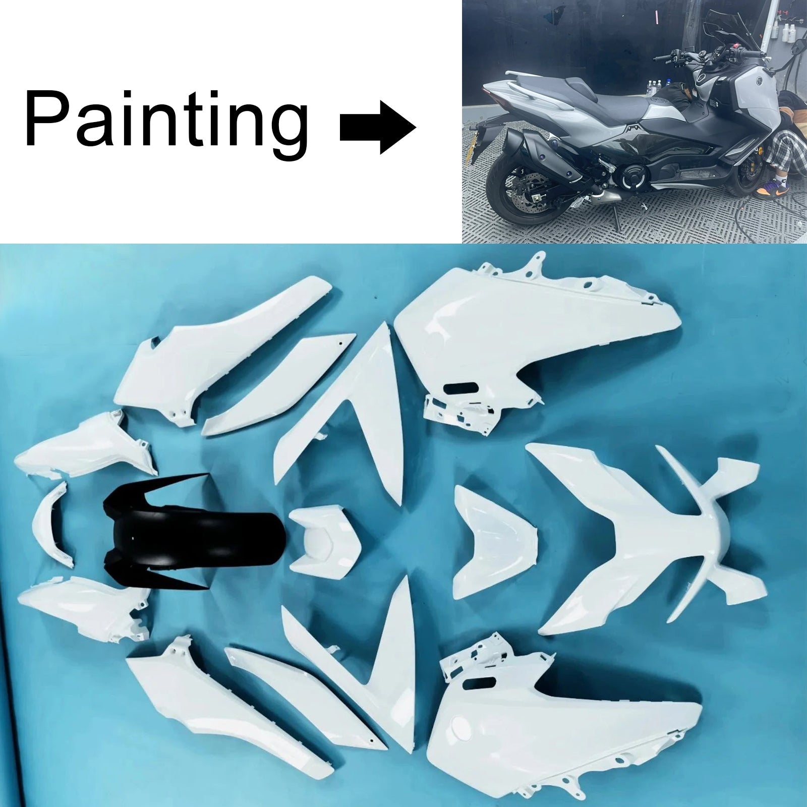 Yamaha TMAX560 2022-2024 Fairing Kit Bodywork