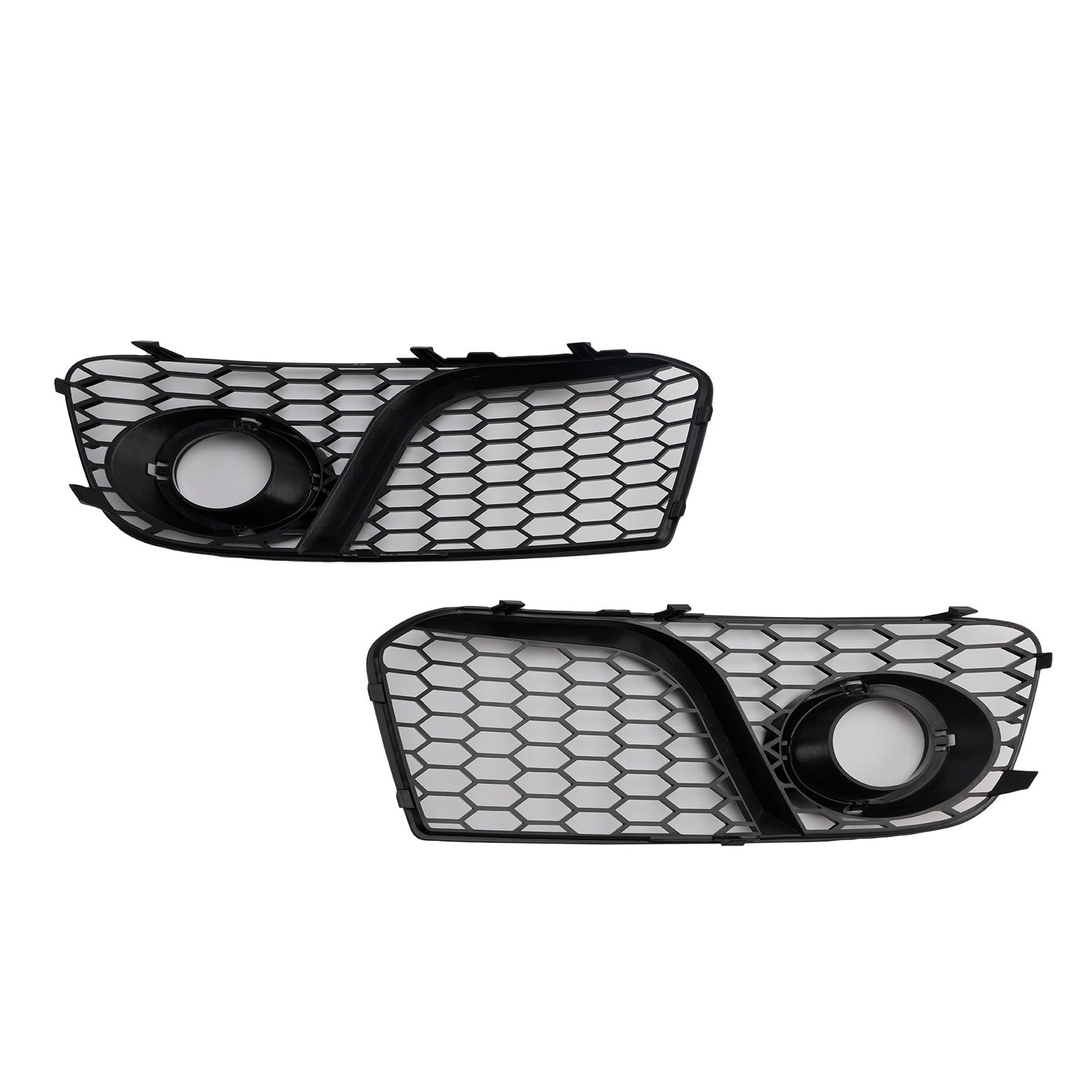 2013-2017 Audi Q5  Black Front Bumper Fog Light Grille Grill 8R0807681M