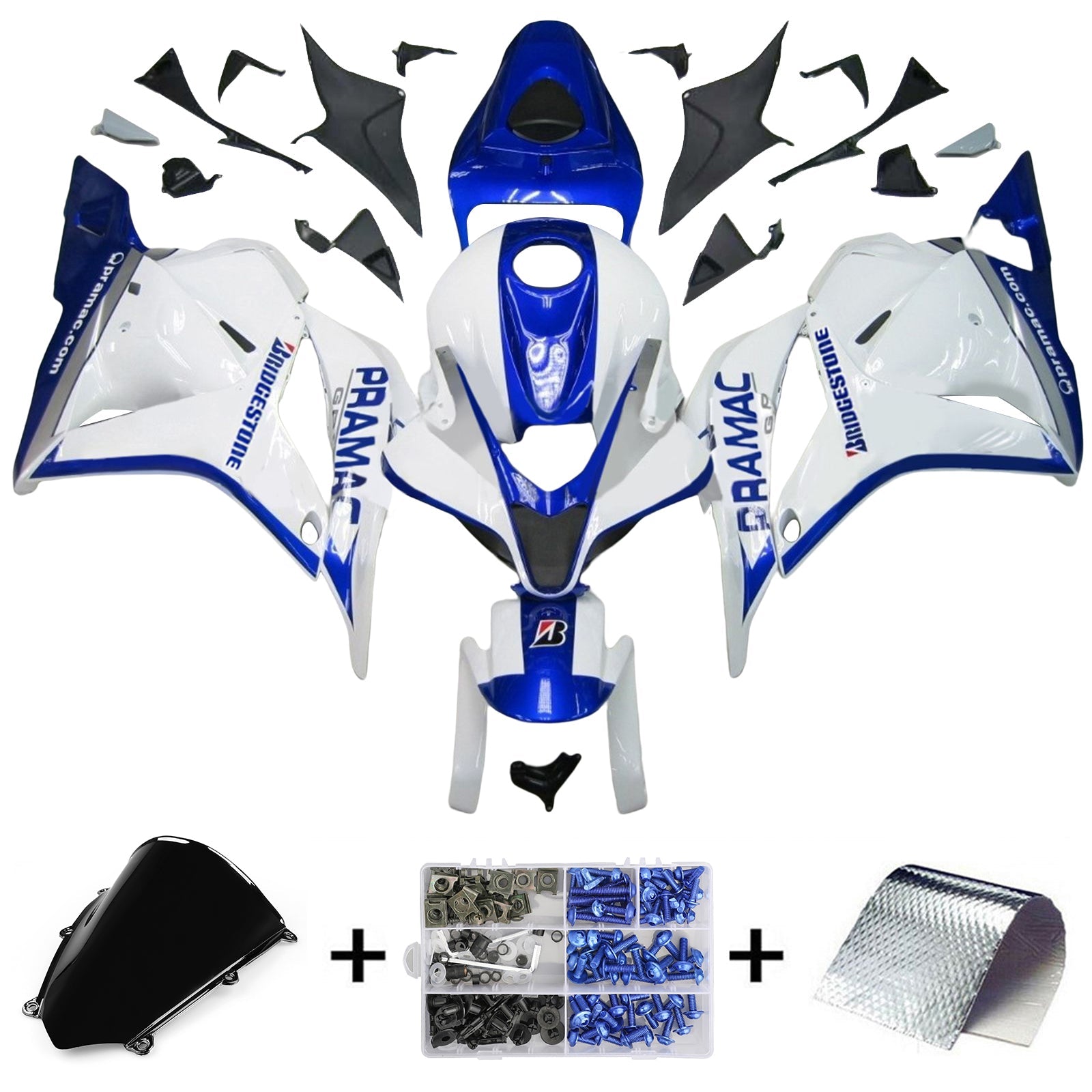 Honda CBR600RR 2009-2012 F5 Fairing Kit Bodywork Plastic ABS