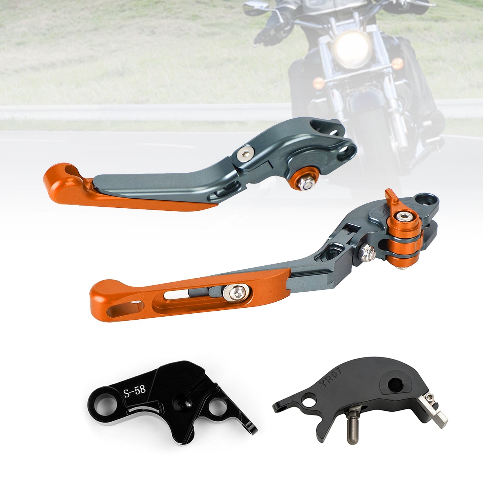 Adjustable Clutch Brake Lever fit for YAMAHA YZF R7 MT-10/SP FZ-10/SP 2022-23