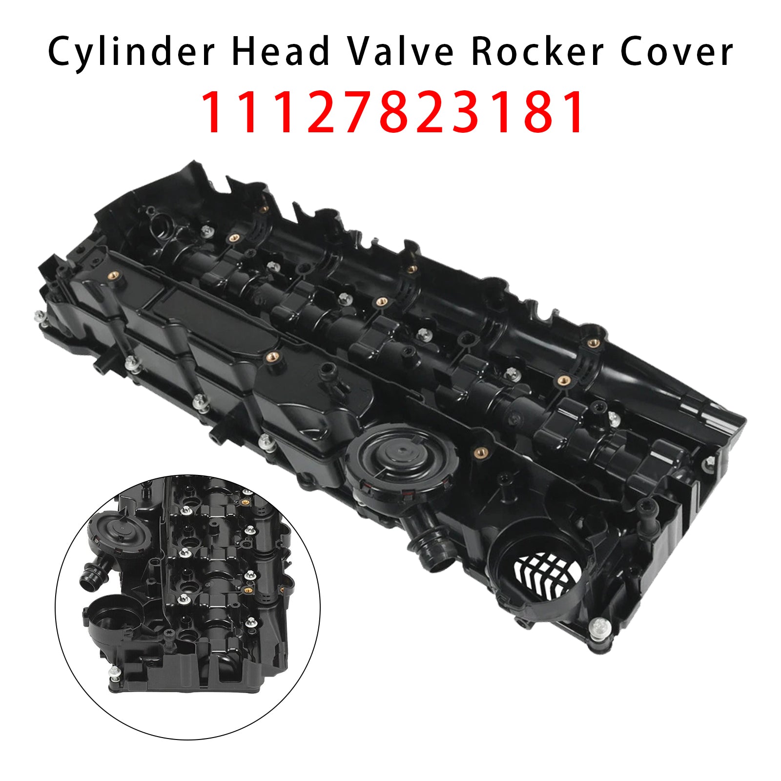 For BMW E90 325d 330d xDrive Cylinder Head Valve Rocker Cover 11127823181