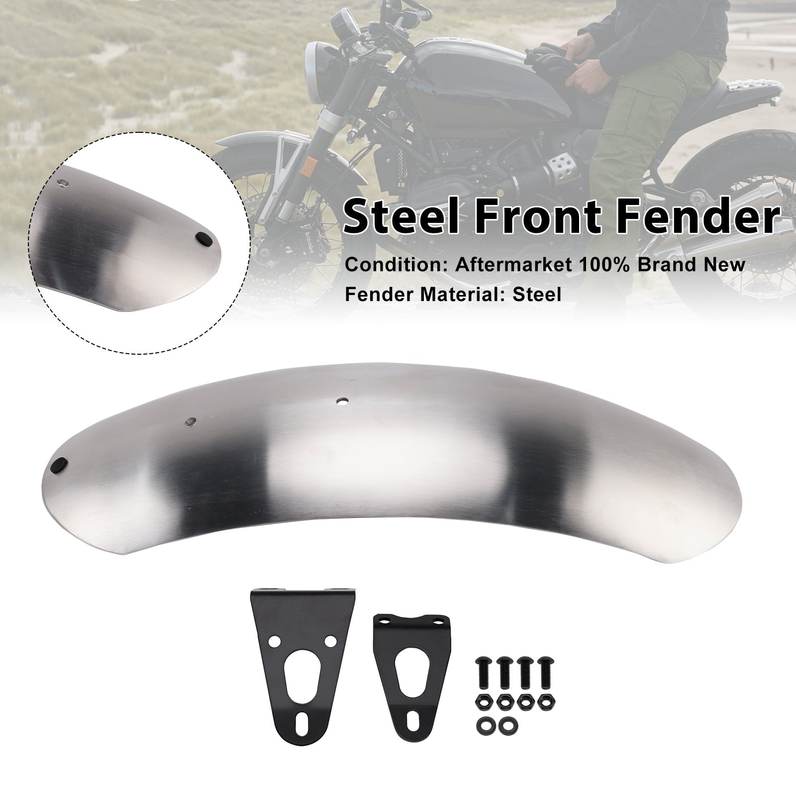 2024-2025 BMW R12 Steel Front Fender