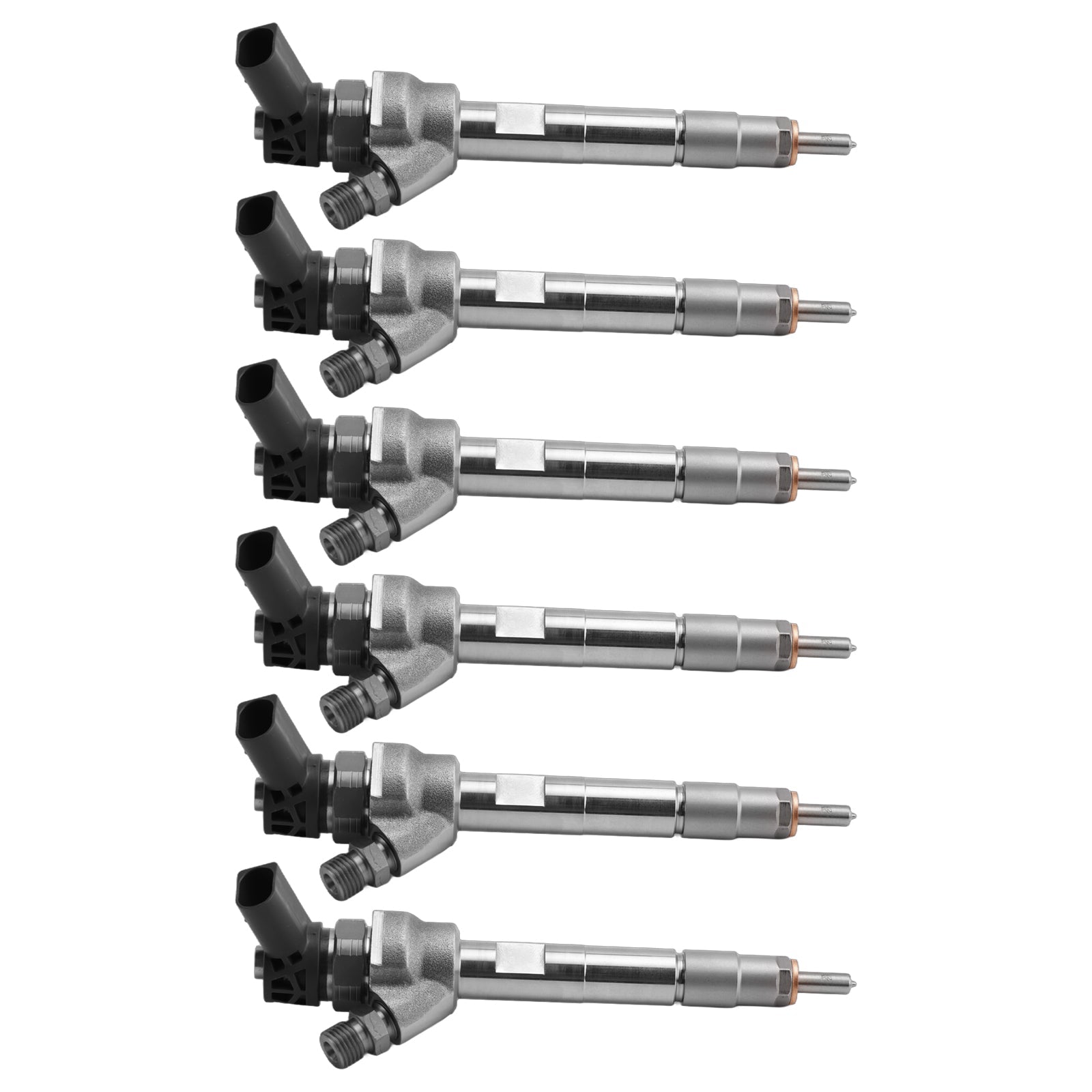 6Pcs Fuel Injector For BMW F10 F30 F15 328d X5 535d 740Ld N47 N57 0445110597