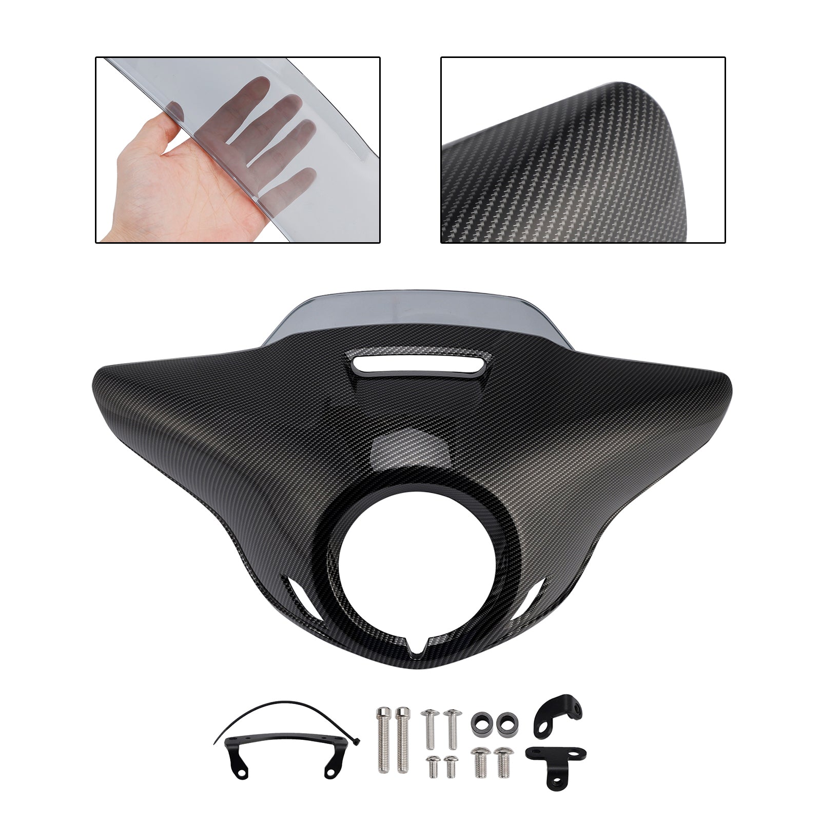 2021-2024 HONDA CM300 CM500 Windshield WindScreen Headlight Fairing