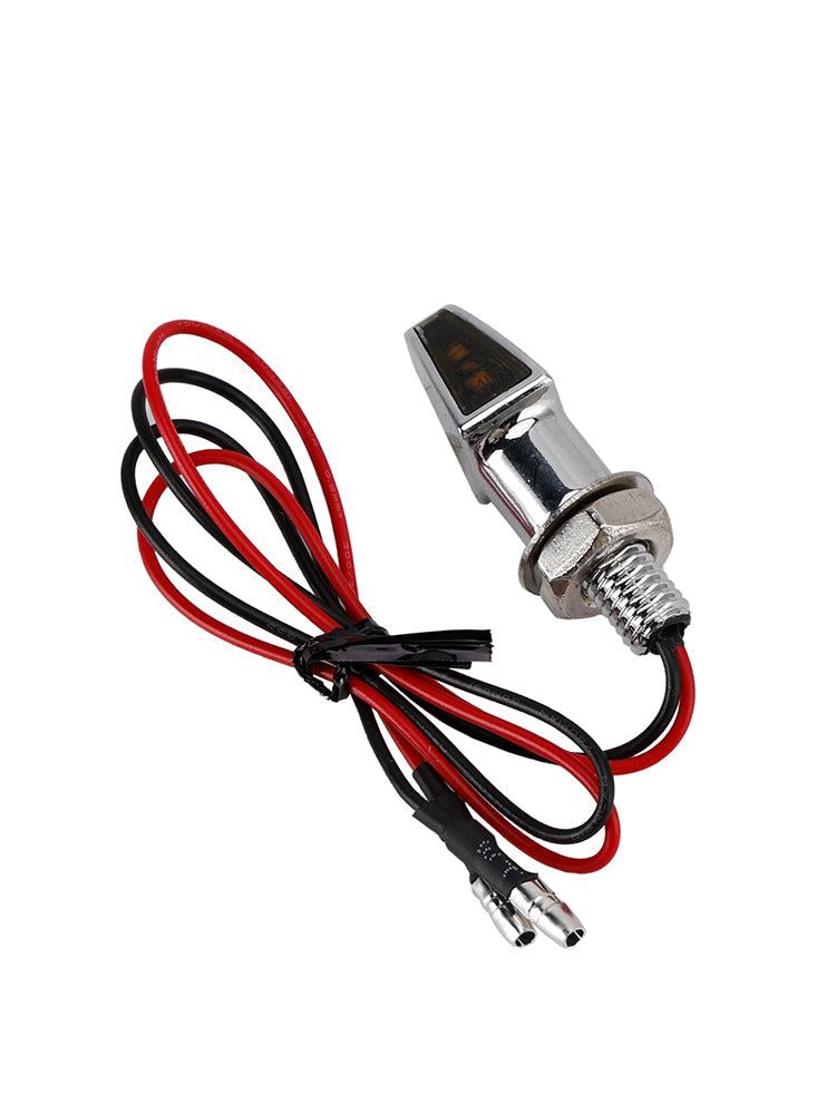 12V LED Turn Signal Indicator Light 8mm Universal Motorcycle For Yamaha