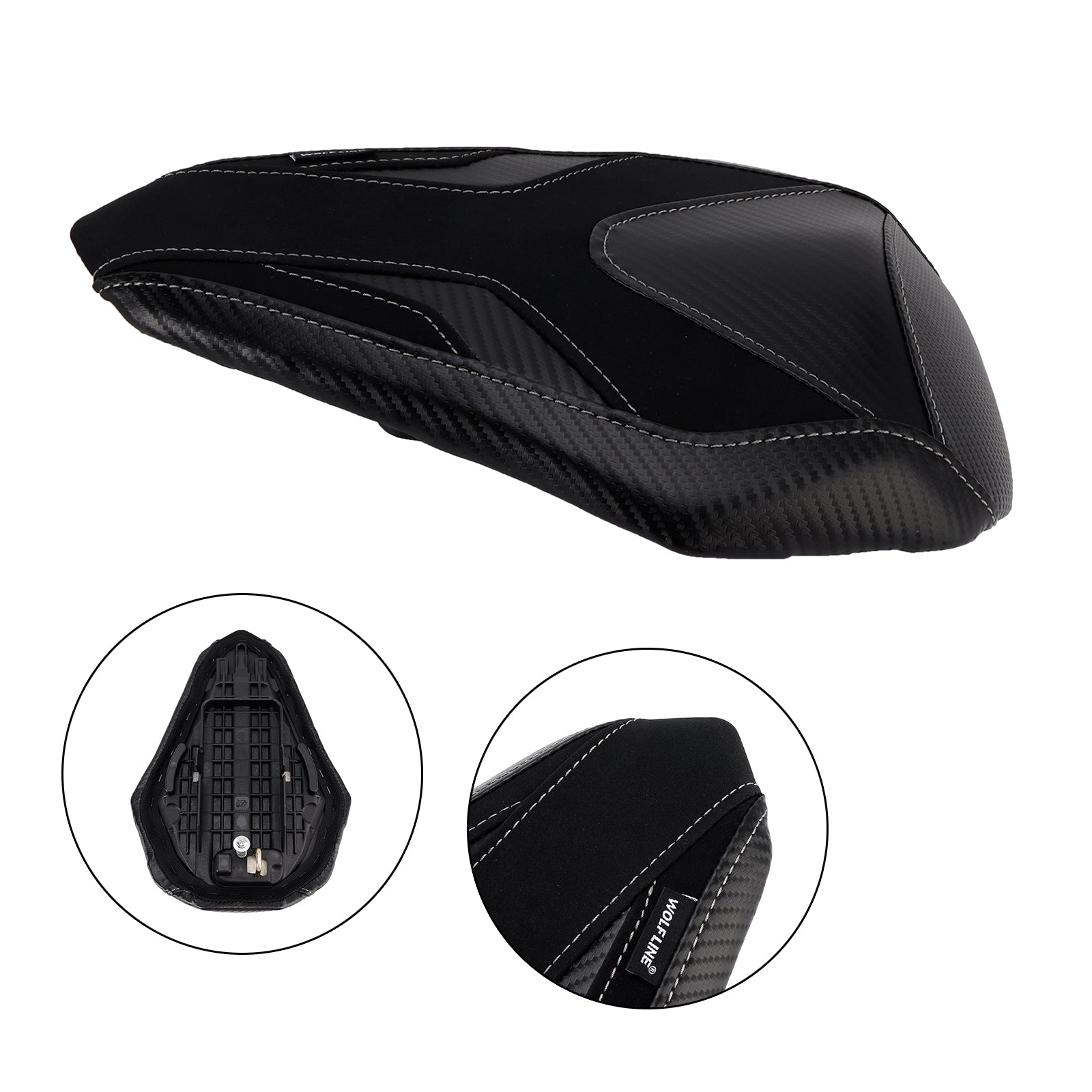 2017-2024 Honda Cbr250Rr Rear Passenger Seat Pillion Saddle Flat Multi