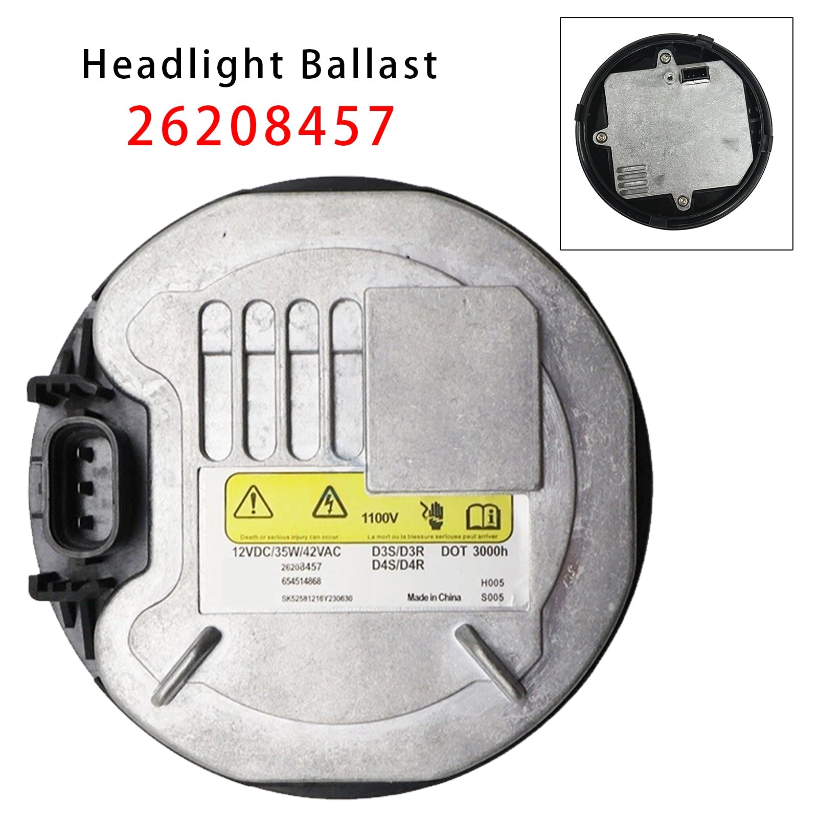 Xenon Ballast Control Unit 26208457 For Chevrolet Buick LaCrosse Cadillac 17-19