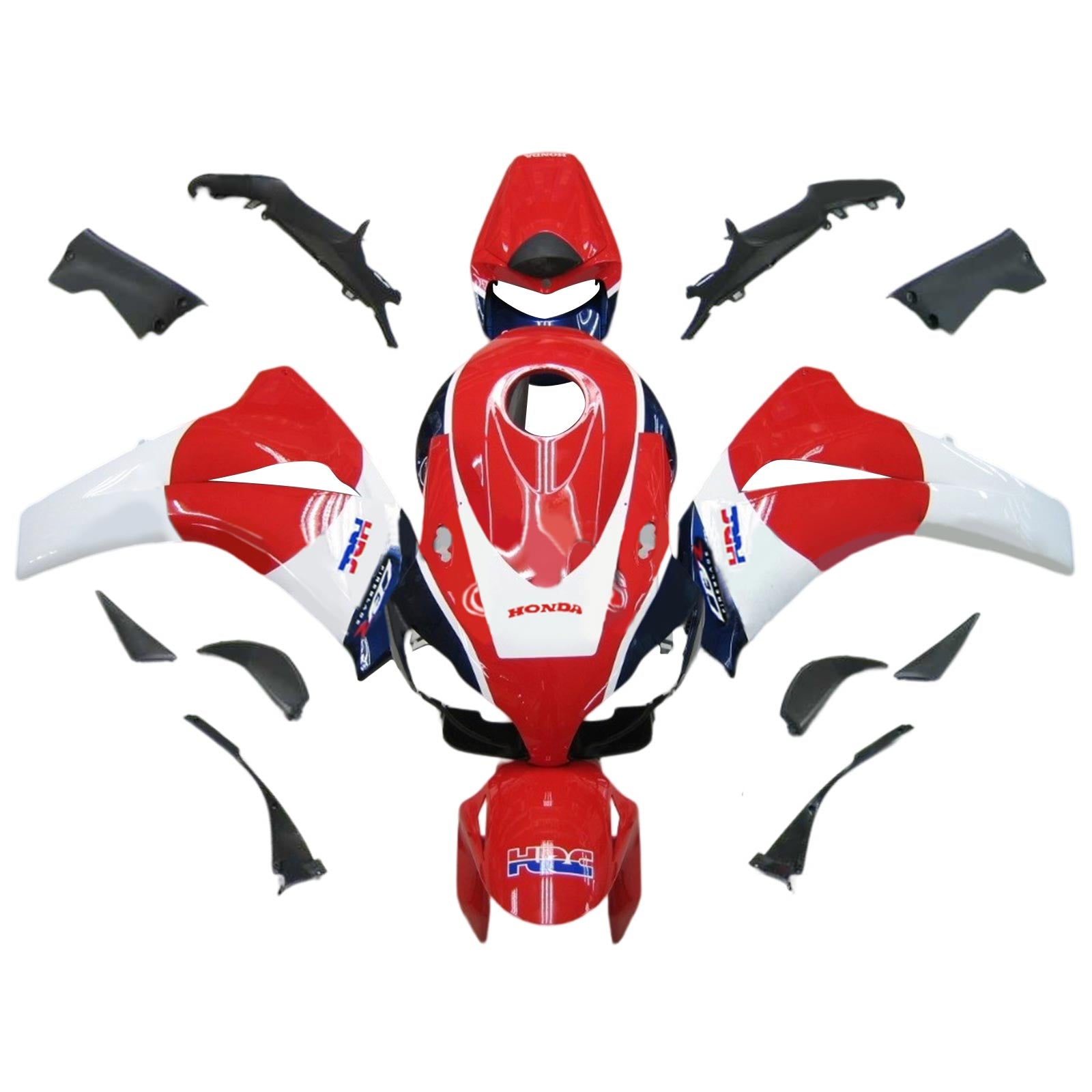 Honda CBR1000RR 2008-2011 Kit Carenado Carrocería Plástico ABS