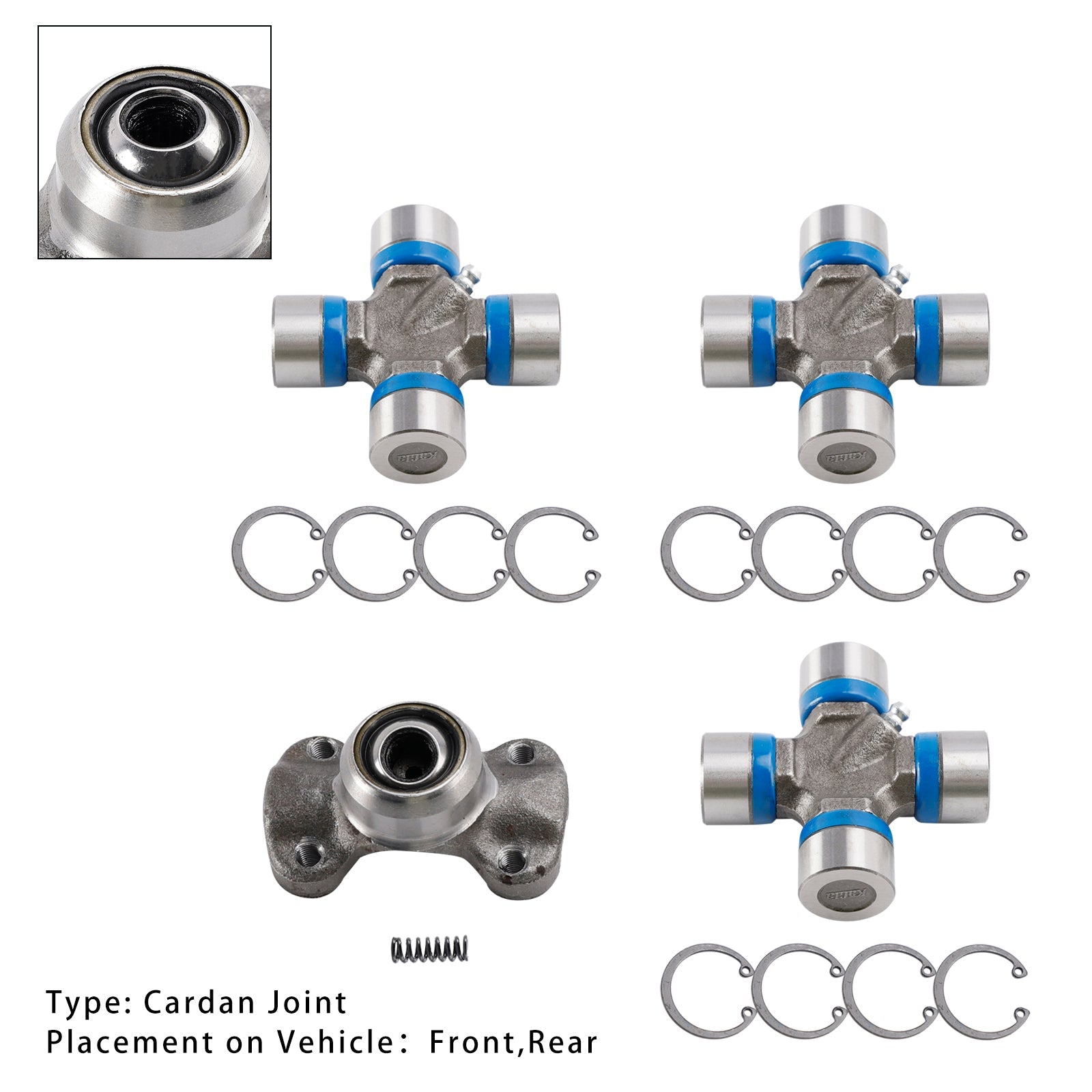 1997-2006 Jeep Wrangler TJ Double Cardan Joint 211355X + 5-153X