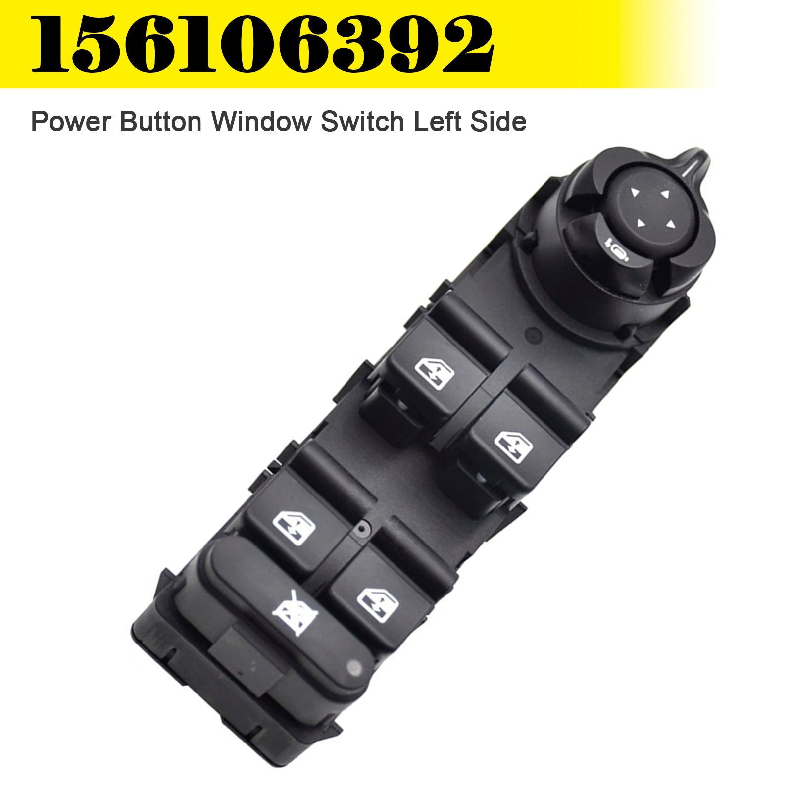 2010-2019 Alfa Romeo Giulietta Power Button Window Switch Left Side 156106392