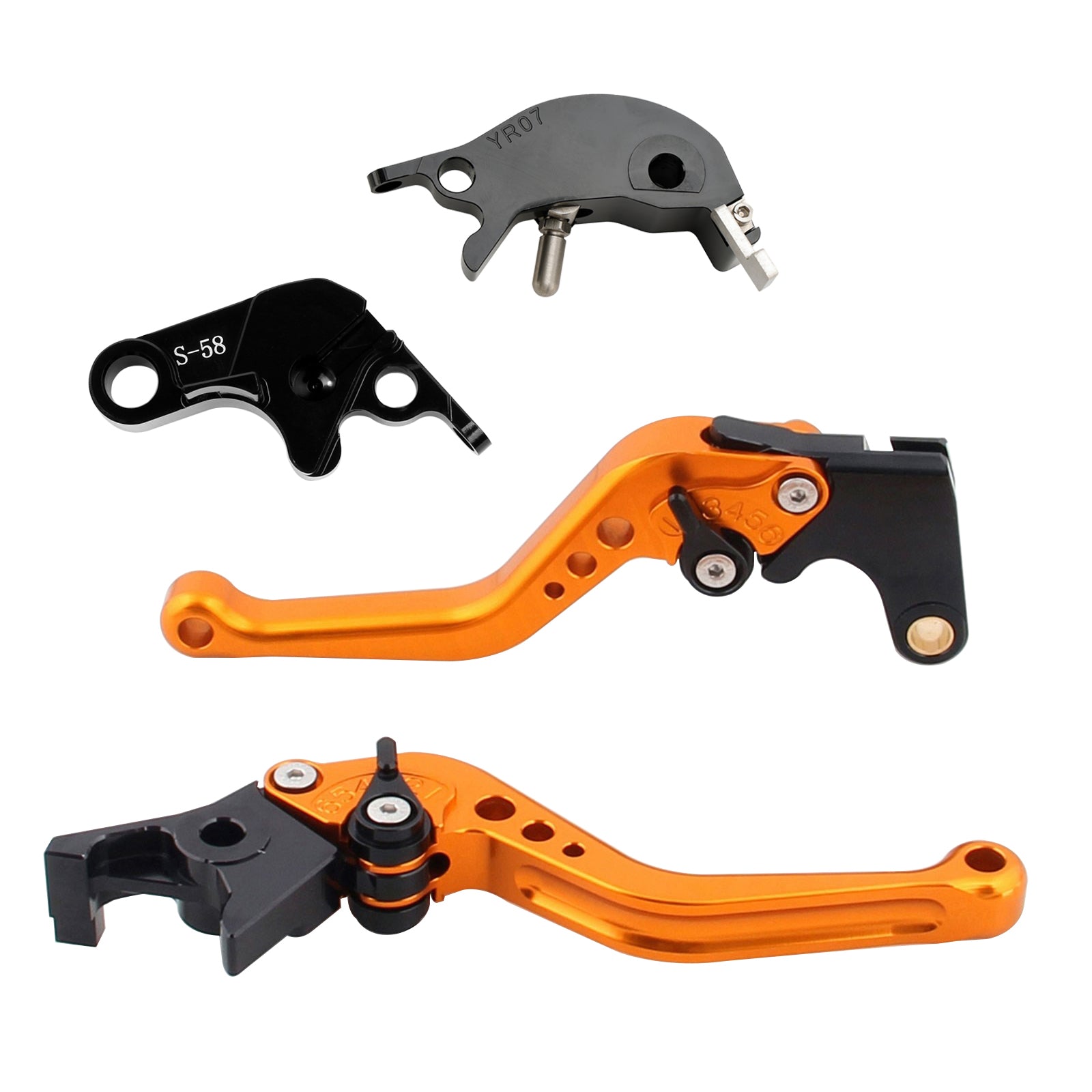 NEW Short Clutch Brake Lever fit for YAMAHA YZF R7 MT-10/SP FZ-10/SP 2022-23