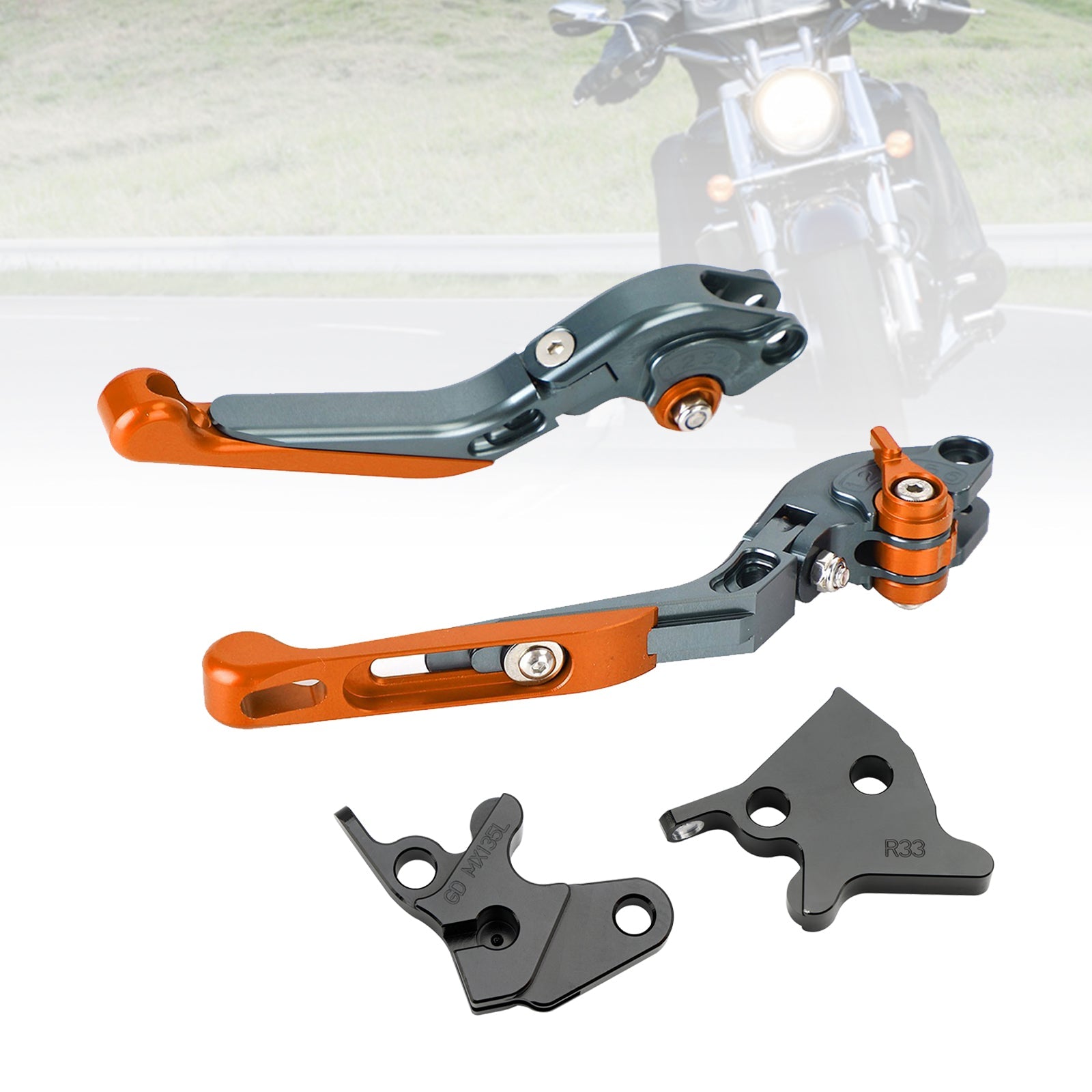 Adjustable Clutch Brake Lever fit for YAMAHA YBR125 2005-2014
