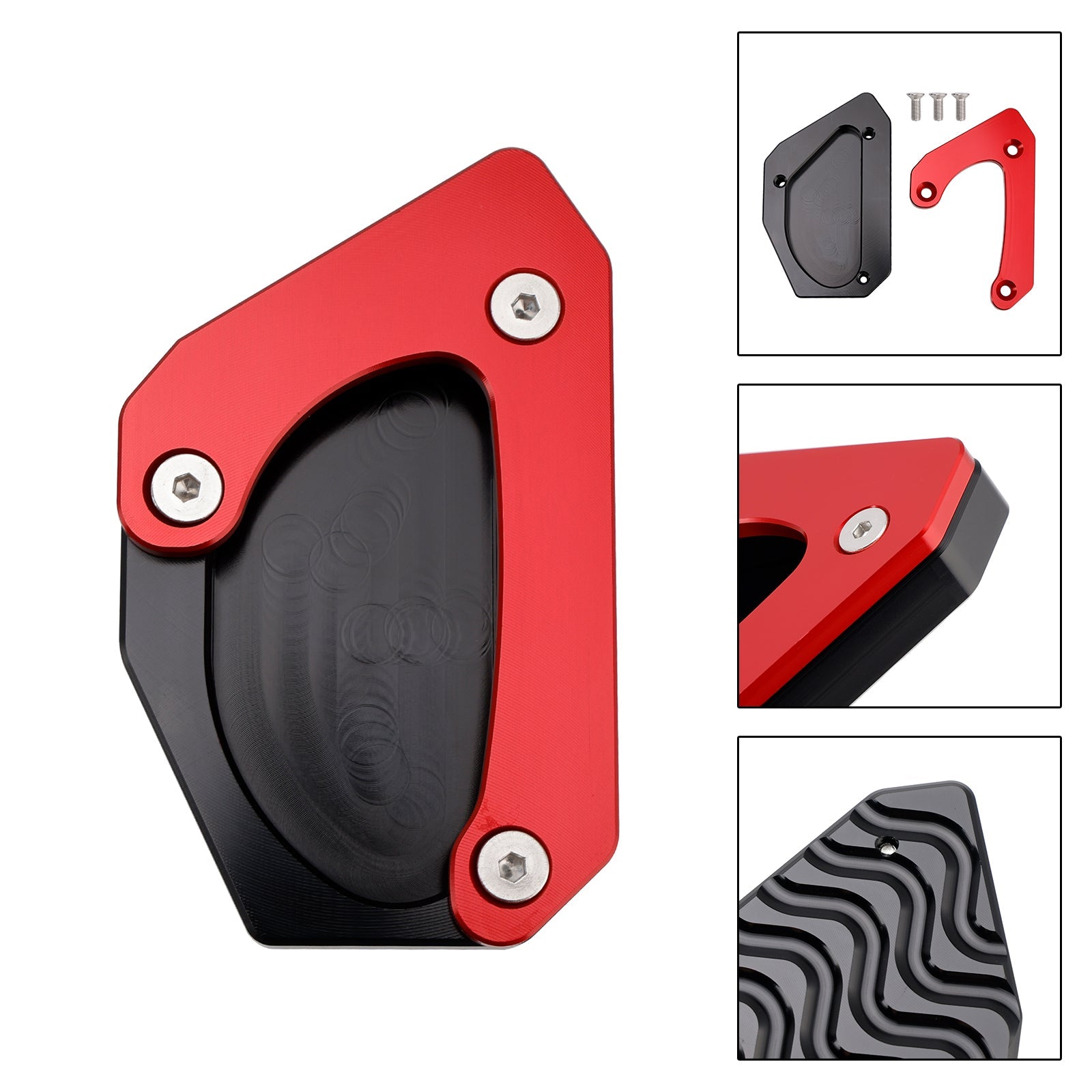 Kickstand Enlarge Plate Pad fit for Suzuki V-strom 650 DL650 XT 2011-2024