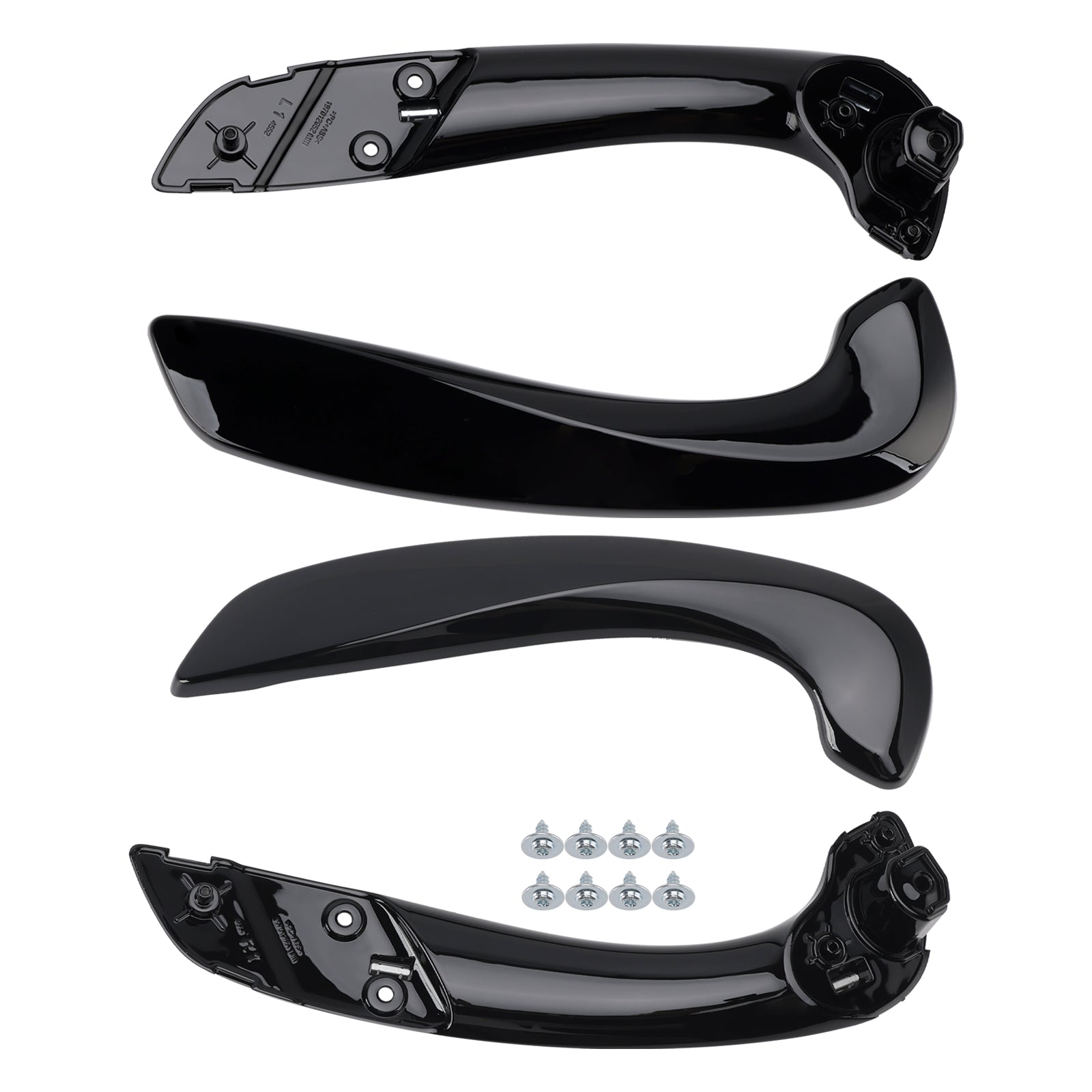 Front Left Right Interior Door Handle Base+Cover For Renault Megane III 08-16