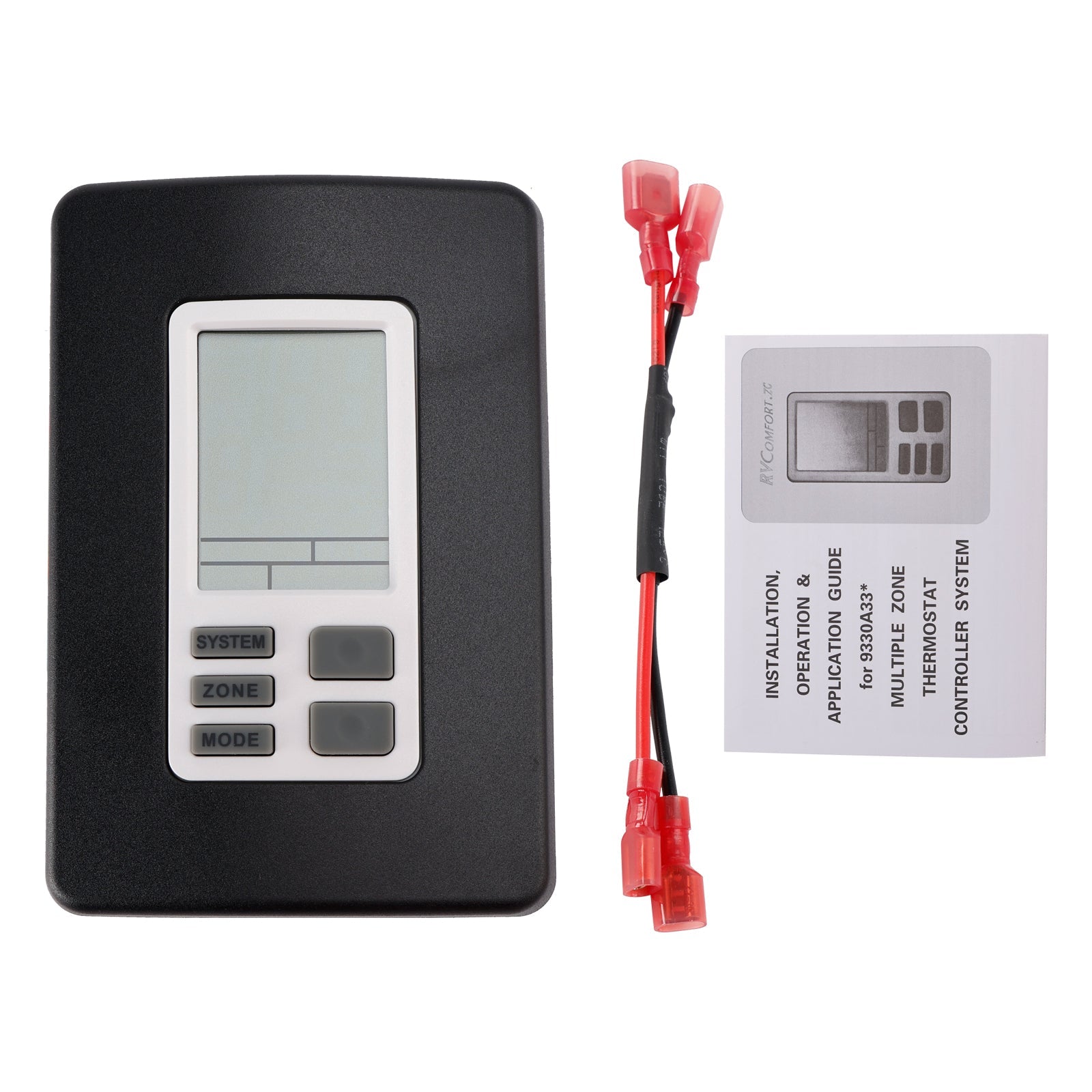 9330A3341 9-Series Digital Zone Thermostat 12V Black