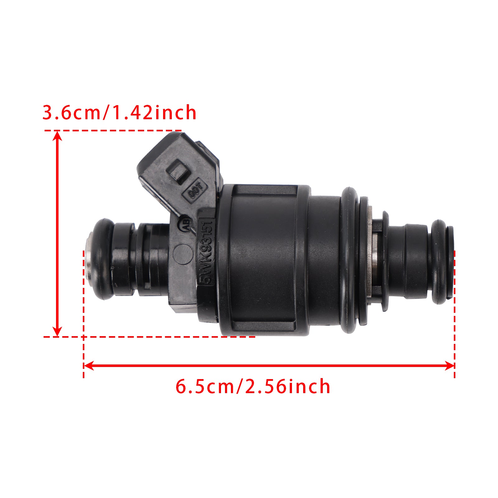 4Pcs Fuel Injector For Vauxhall Astra Vectra Zafira 1.8L 90536149 5WK93151