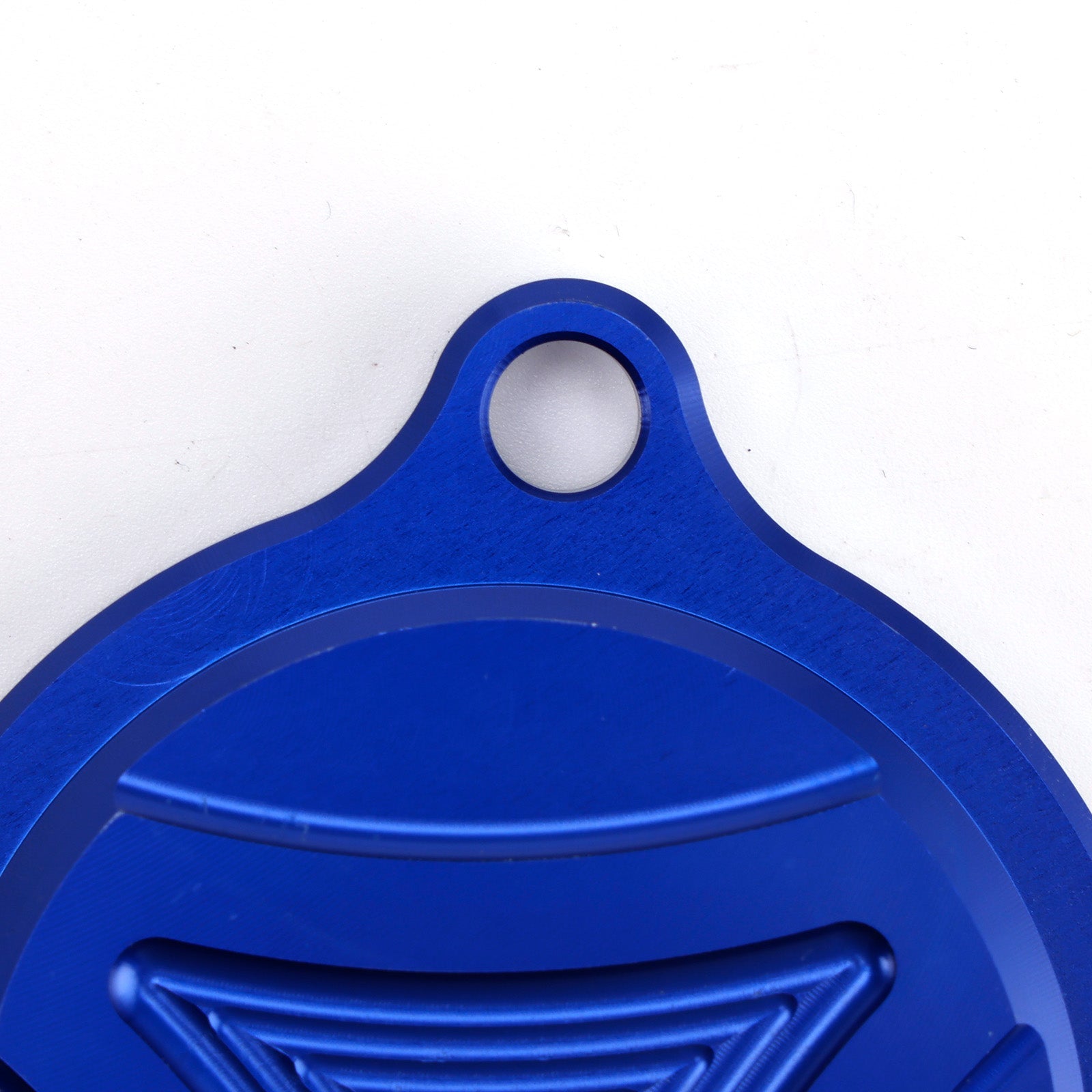 CNC Blue Oil Filter Cover For Suzuki Burgmann UH 125 150 200 DR-Z 400 E S SM