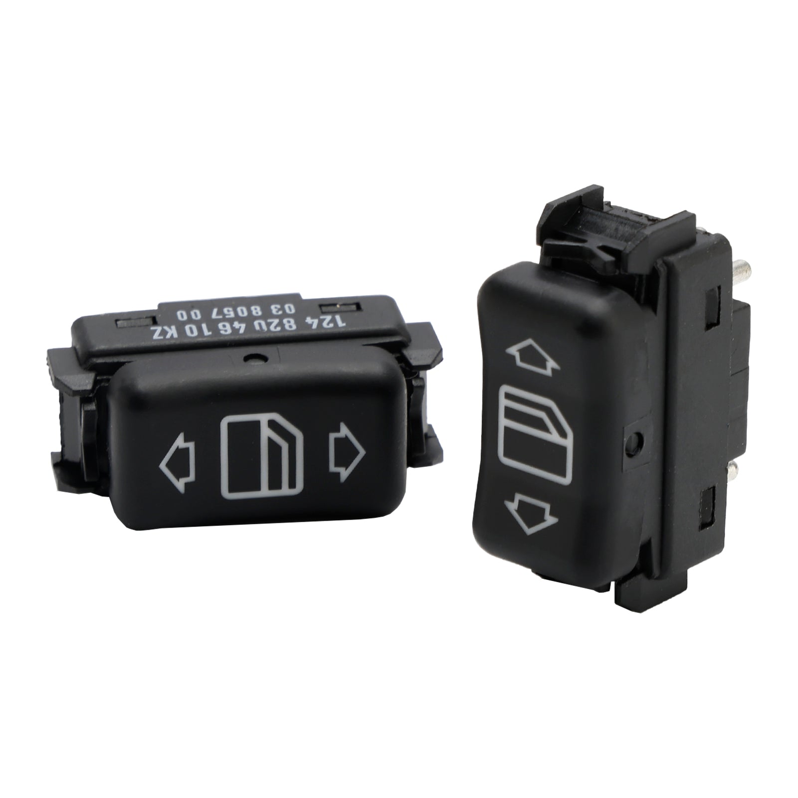 2X Console Power Window Switch Front Button for Mercedes Benz W124 S126 W190