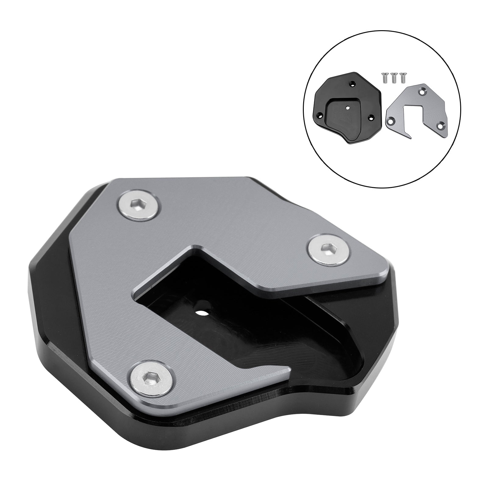 2008-2020 Suzuki GSXR1300R Kickstand Enlarge Plate Pad