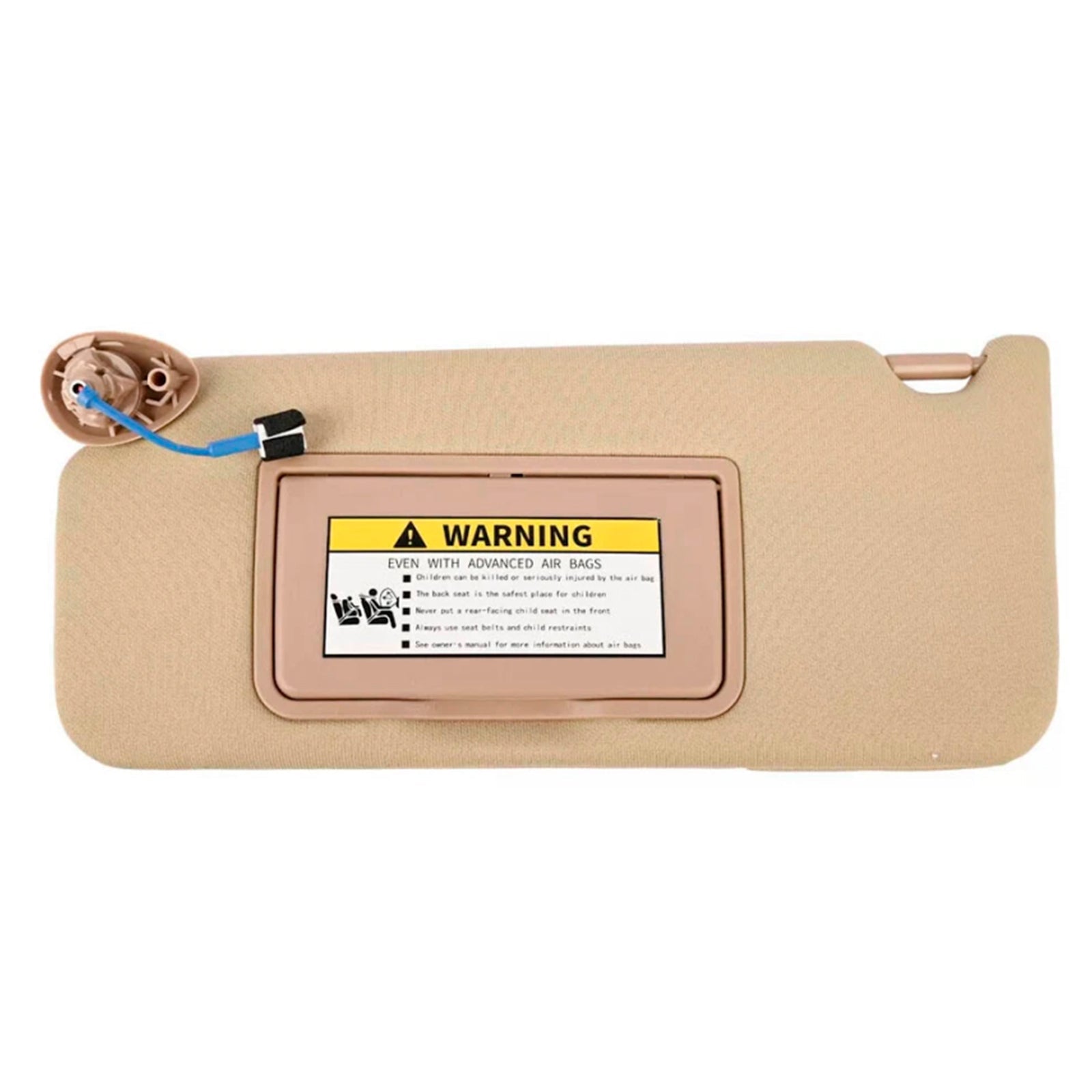 2008-2017 Honda Accord Beige Left Driver Side Sun Visor 83280TA5A51ZA