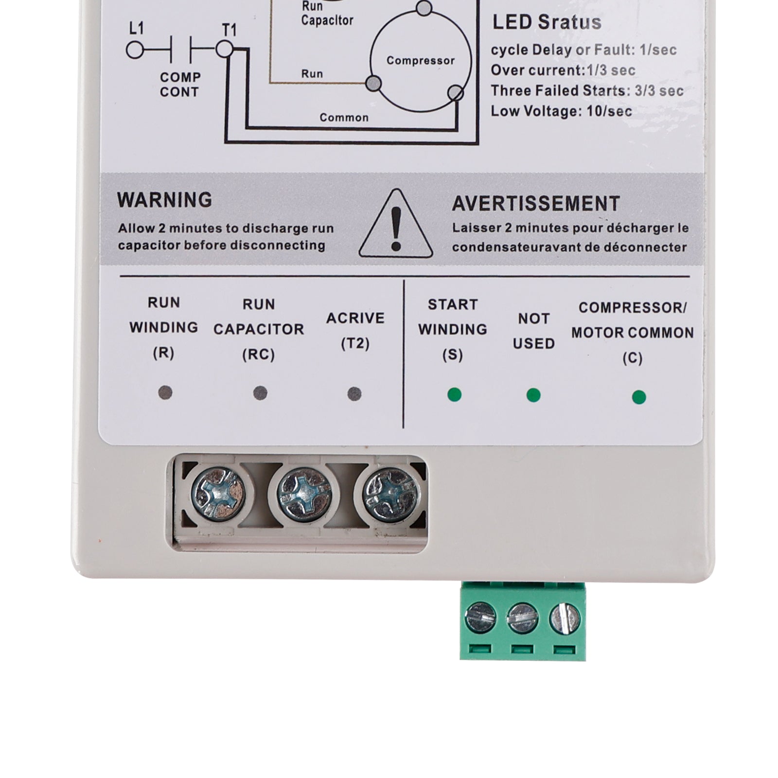 AC Soft Starter Reverse Motor Protection (16-32A + Install Kit)