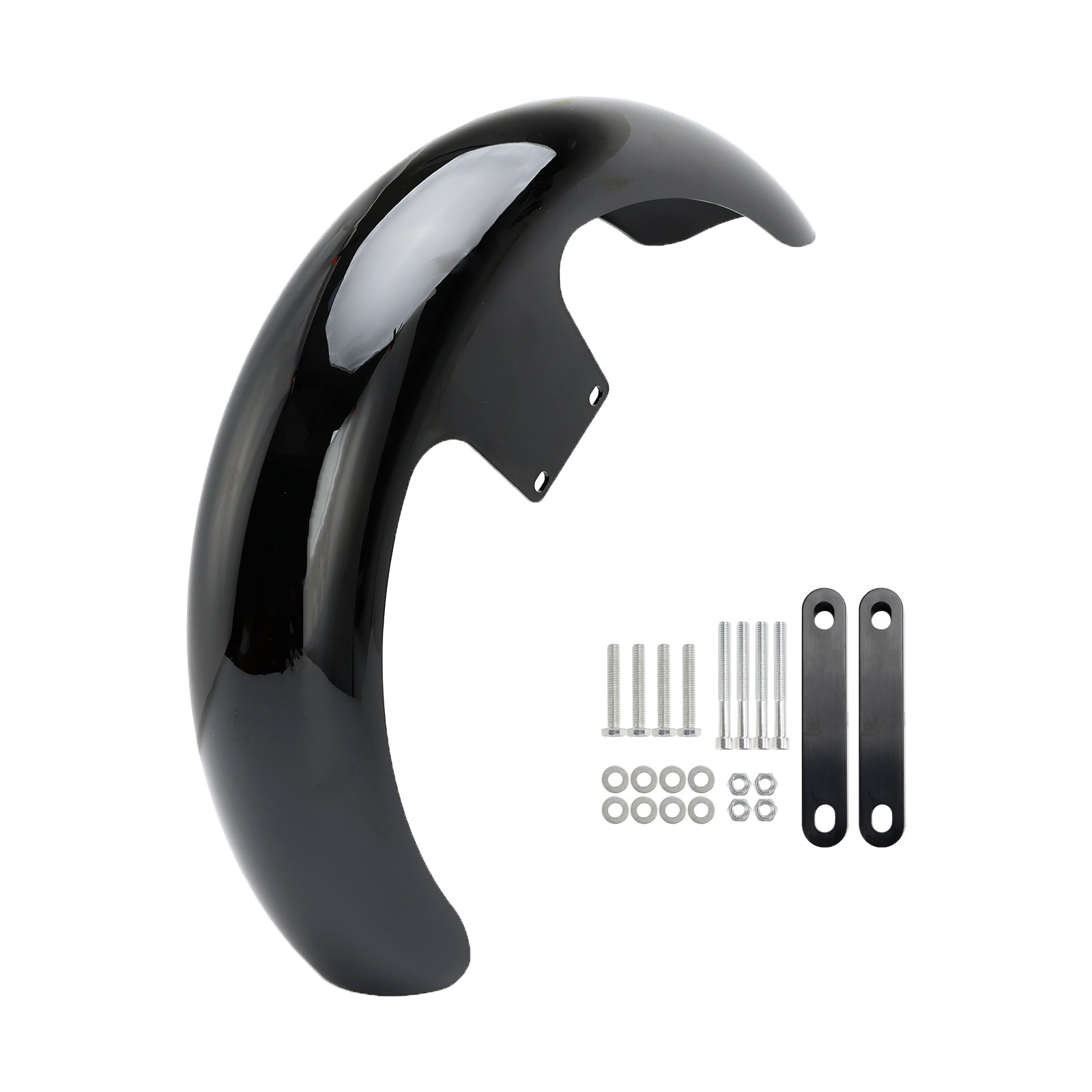 19" Wrap Front Fender ABS For Touring Electra Street Road Glide Baggers FLHT FLHR