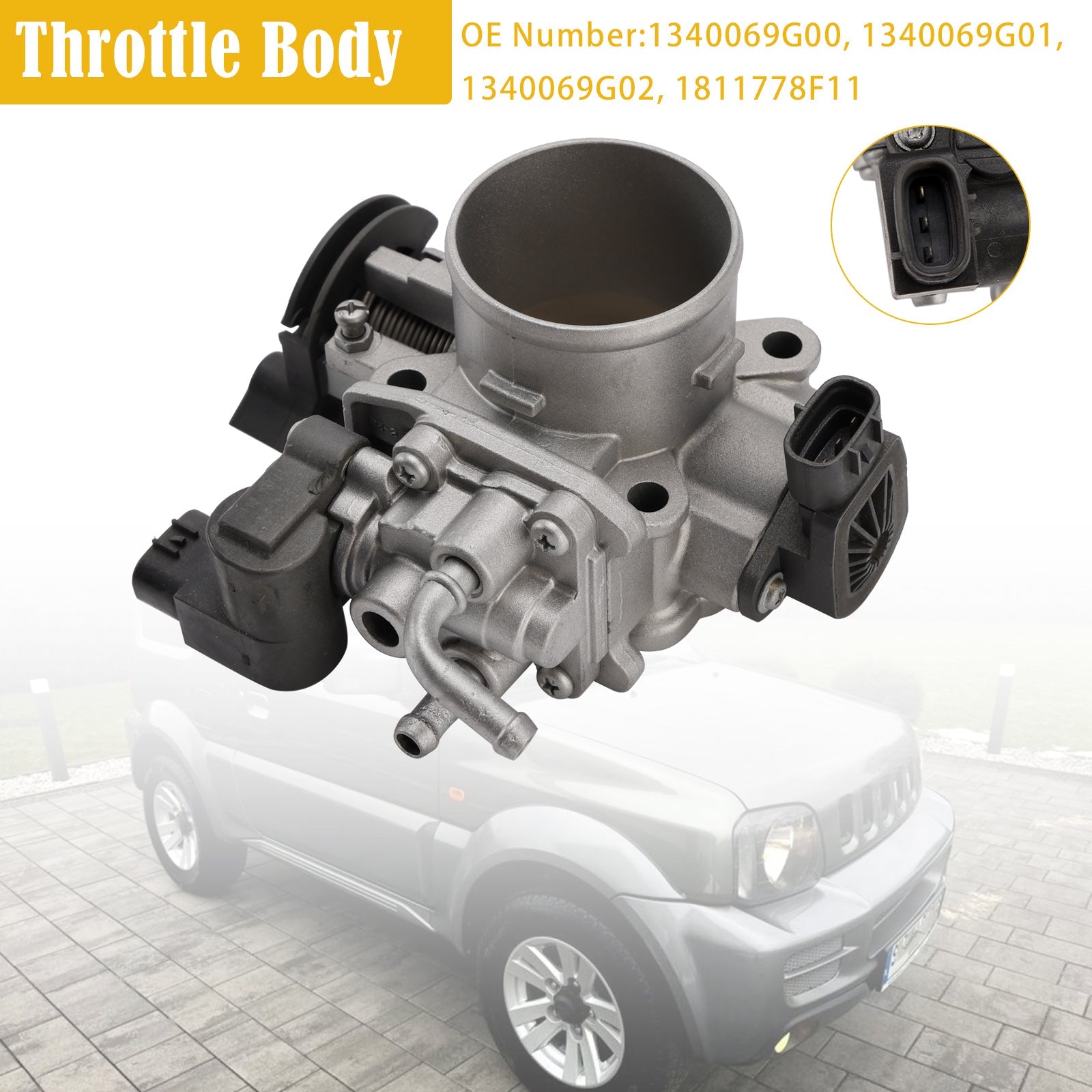 Ignis Throttle Body 13400-69G00 For Suzuki Jimny Liana & Swift 1.3L 2000-2012