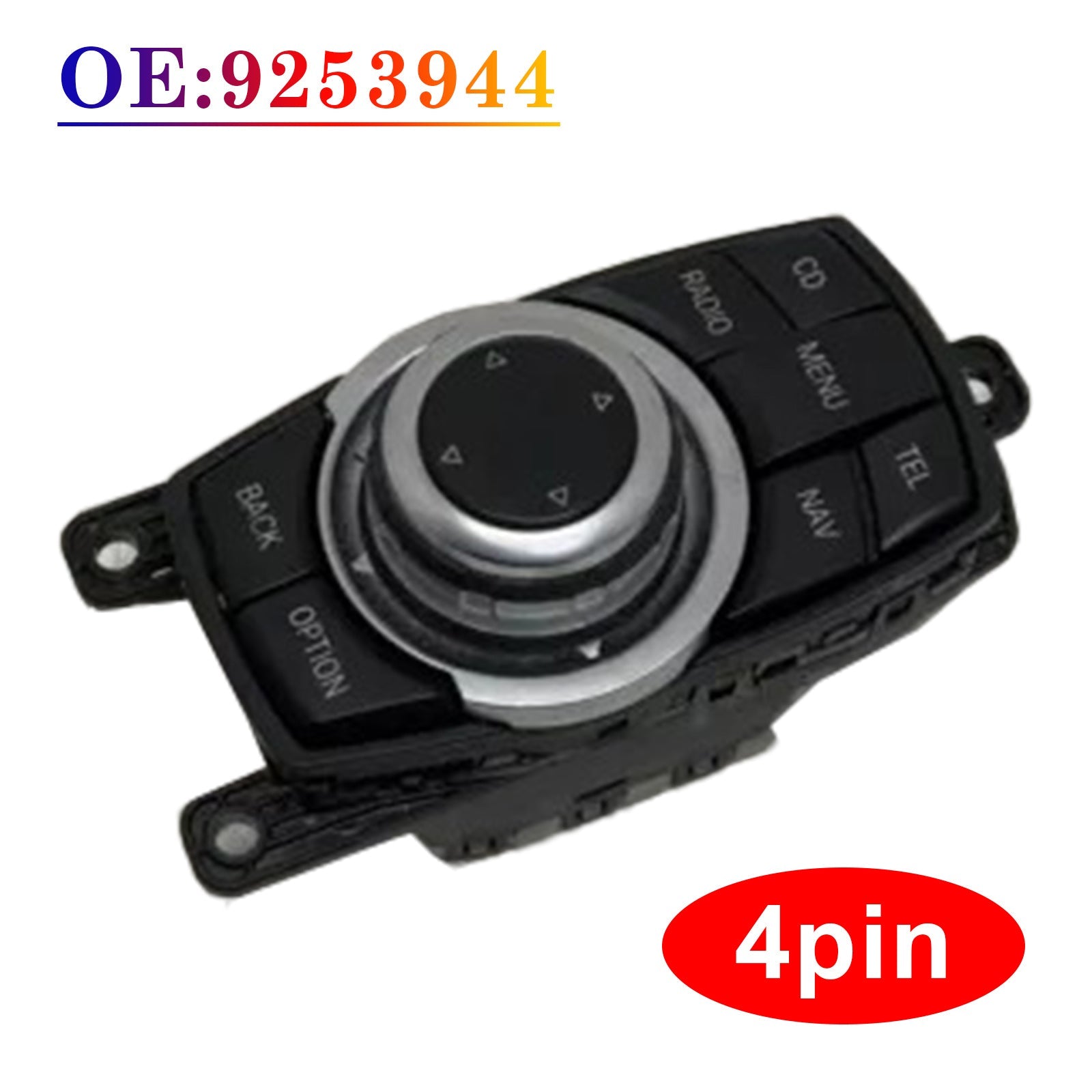 4pin Navigation System iDrive Controller 9253944 for BMW 1 3 5 F10 F11 F30 F20